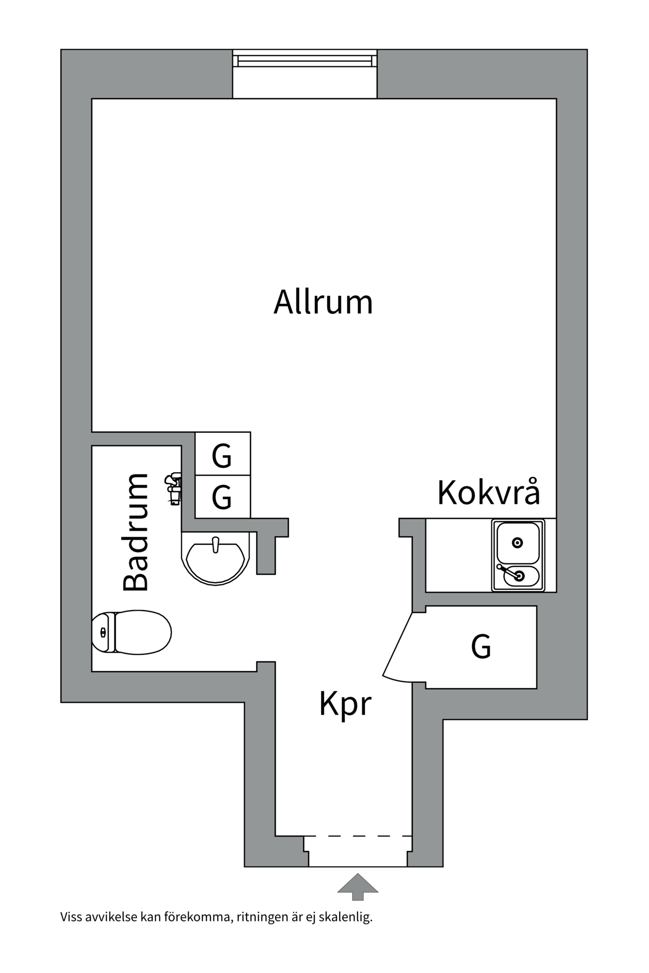 Bostadsbild från Stora gatan 74, Kommande i Centrum, Västerås