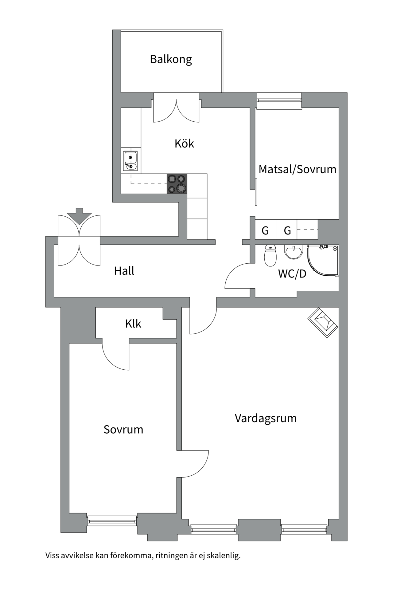 Bostadsbild från Hantverkargatan 30, 4tr, Såld i , Stockholm