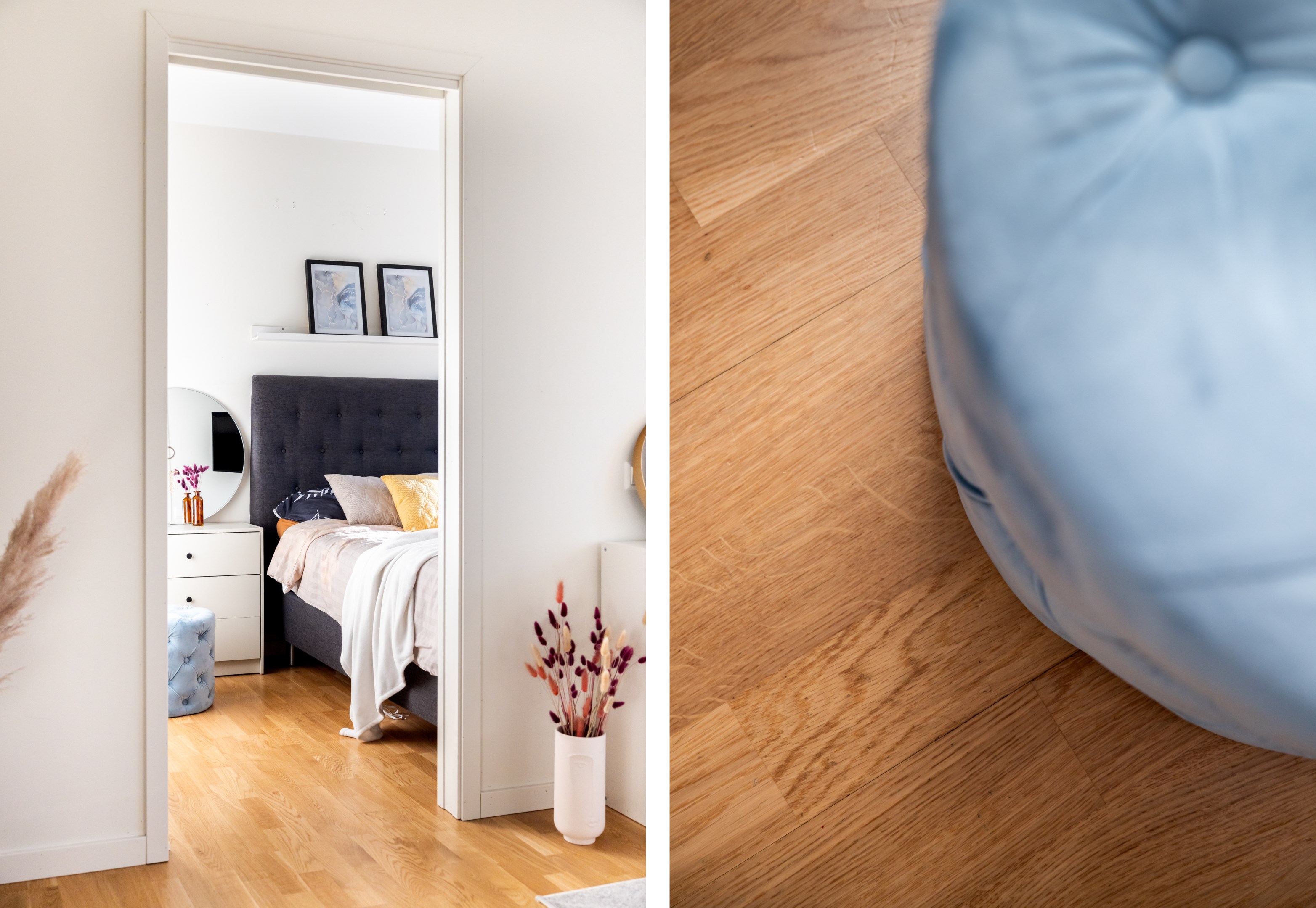 ...praktiska skjutdörrar...