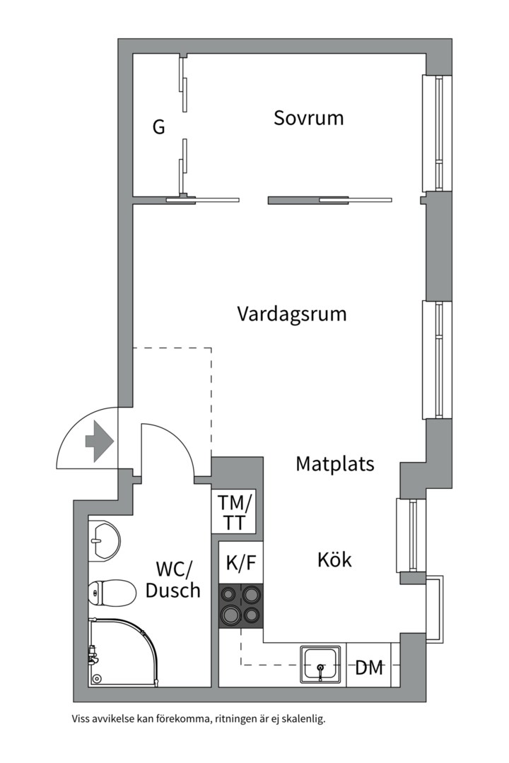 Planlösning från Annelundsstigen 7, 1 tr, Såld i Mörtnäs, Värmdö