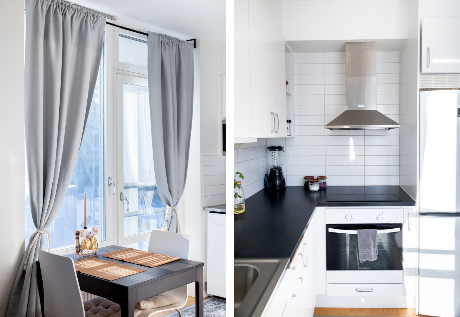 Ljusinsläpp via fransk balkong