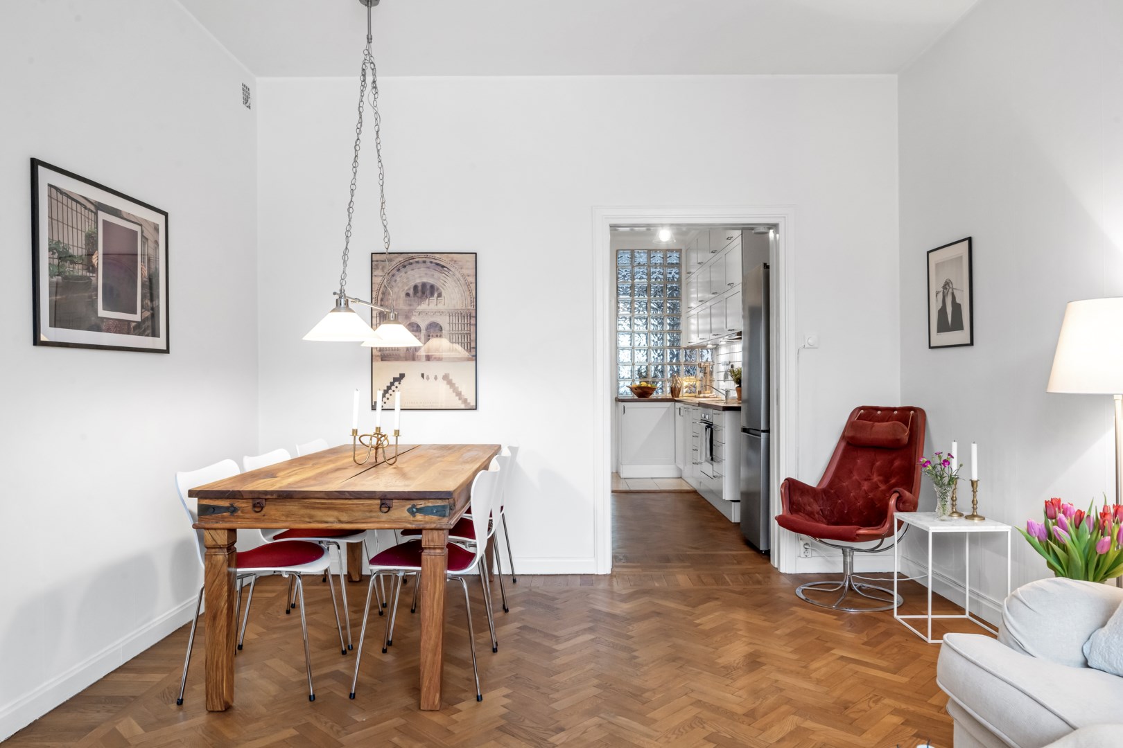 Bostadsbild från Odensgatan 4 B, Såld i Främre Luthagen, Uppsala