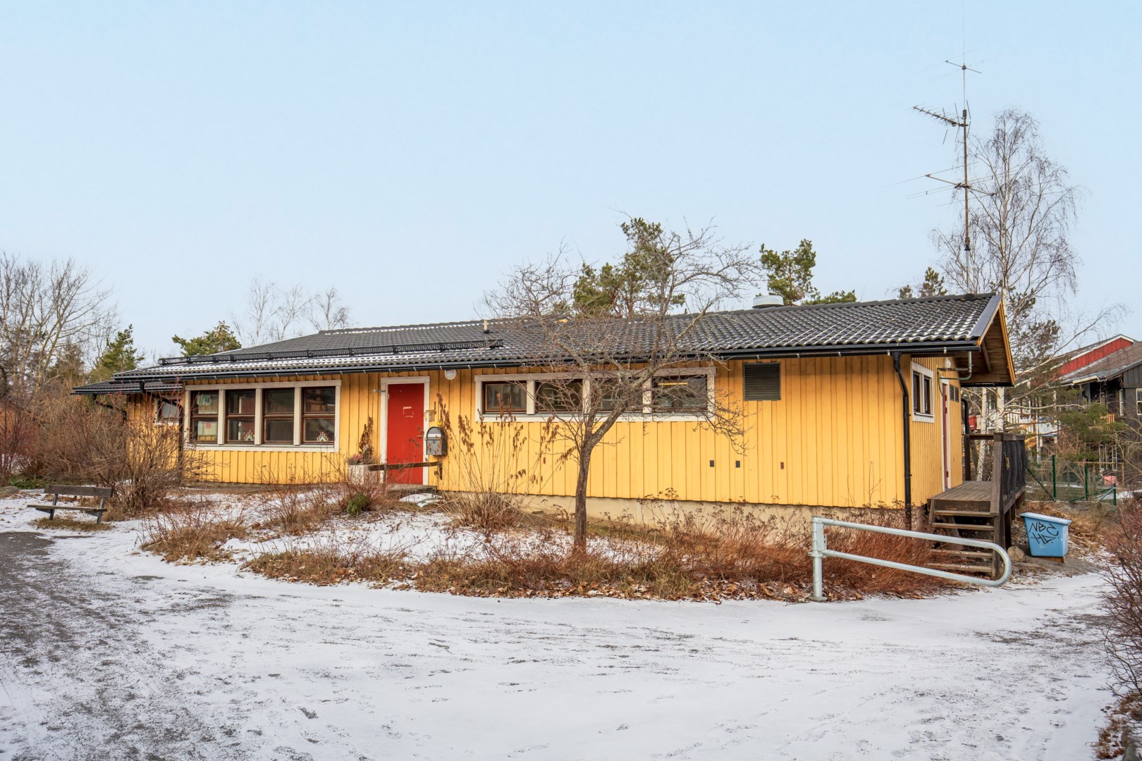 Föreningslokal med fest/möteslokal, bastu och tvättstuga