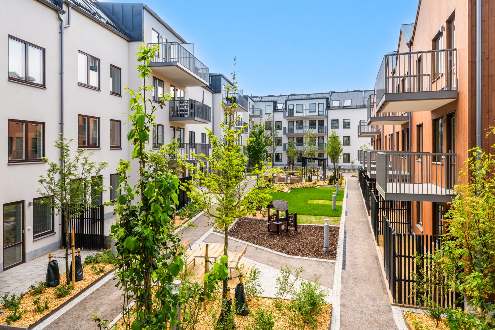 Bostadsbild från Slalomvägen 6, Såld i Väsjön, Sollentuna