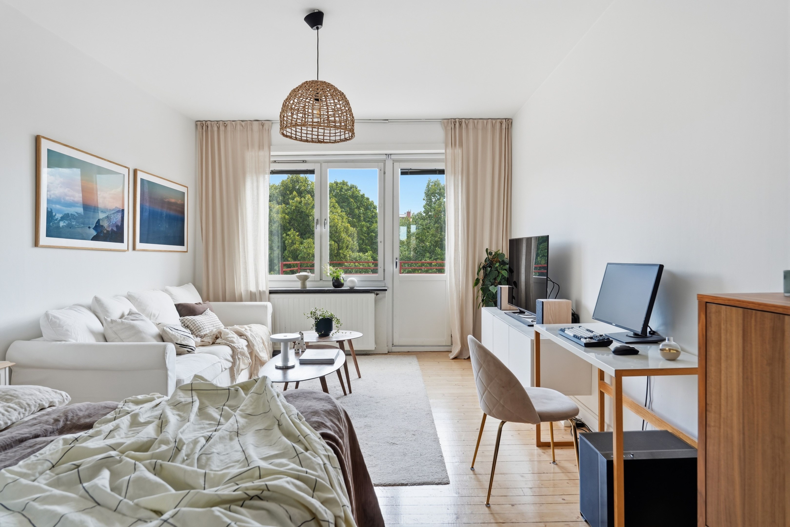 Bostadsbild från Geijersgatan 46B, Kommande i Luthagen, Uppsala