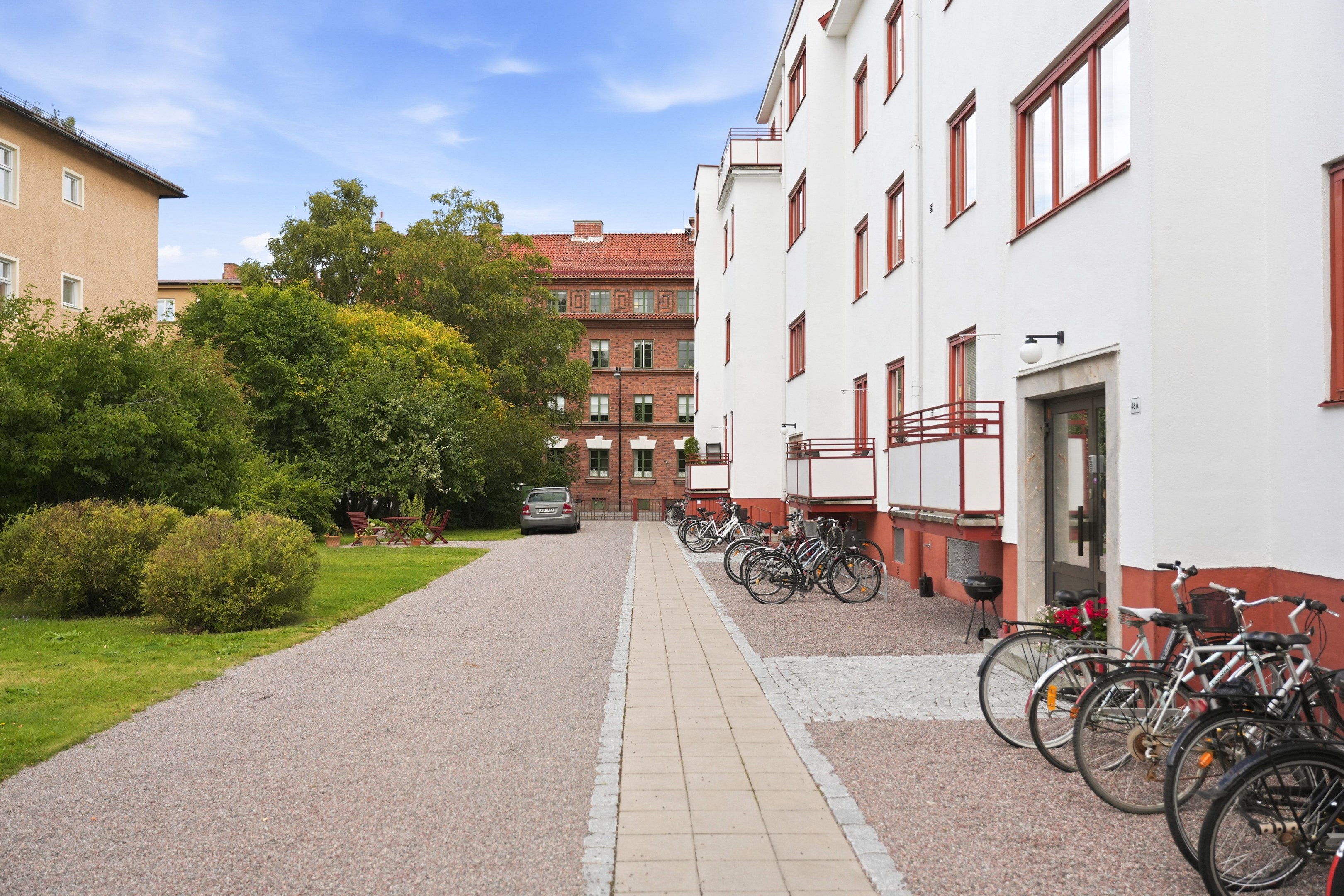Bostadsbild från Geijersgatan 46B, Kommande i Luthagen, Uppsala