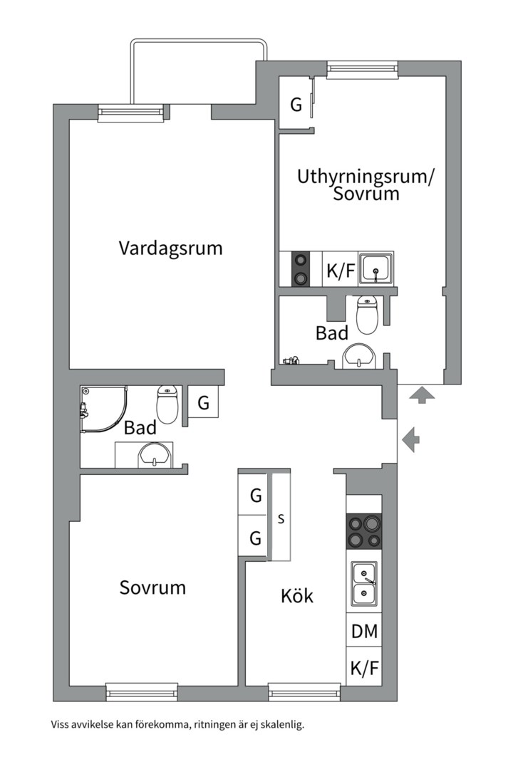 Alternativ planlösning