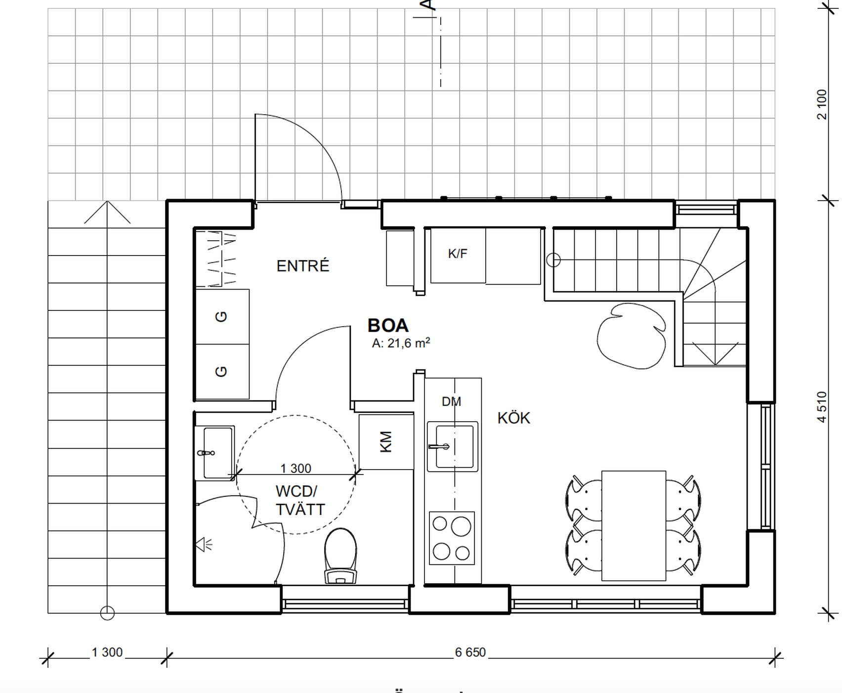 Bostadsbild från Ripvägen 2G, Kommande i Lännersta, Nacka