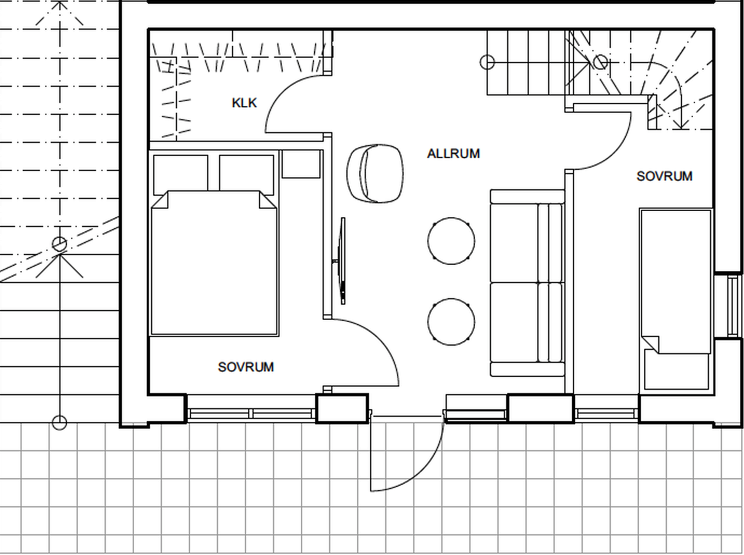 Bostadsbild från Ripvägen 2G, Kommande i Lännersta, Nacka