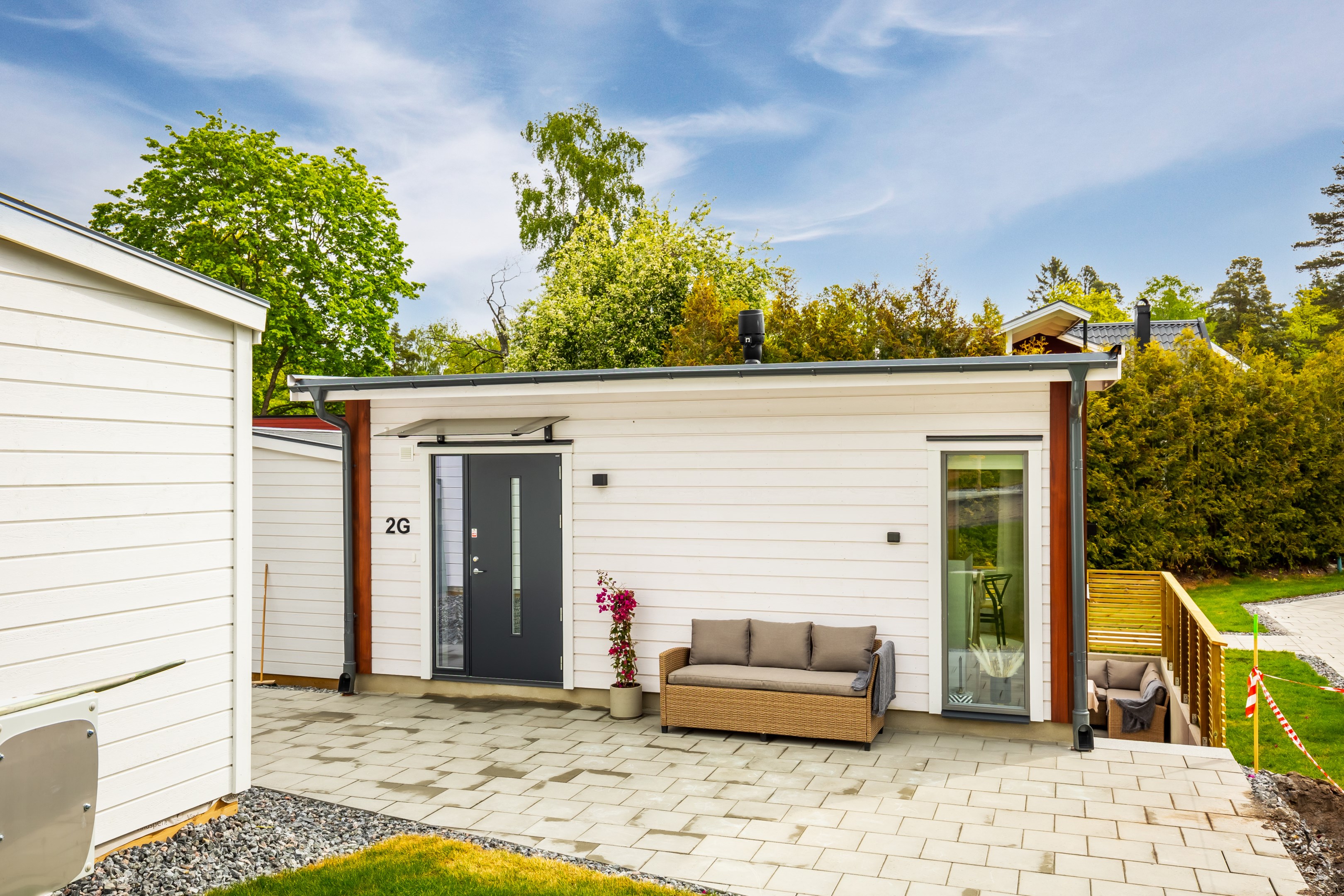 Bostadsbild från Ripvägen 2G, Kommande i Lännersta, Nacka