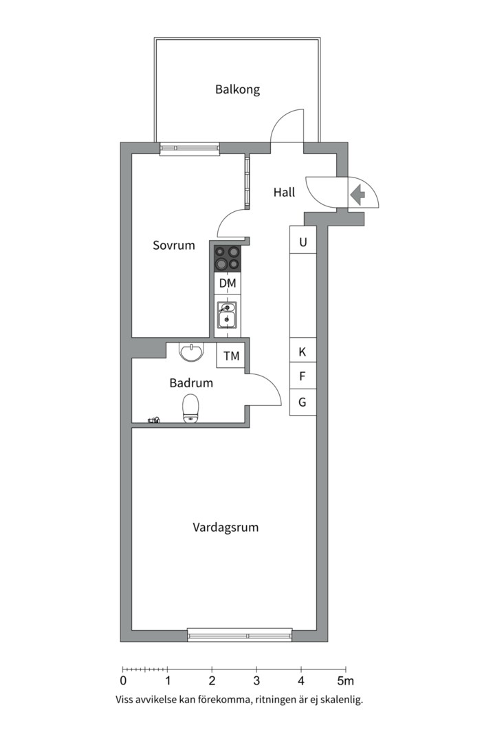Planlösning från Birkagatan 16C, 3tr, Såld i Vasastan - Birkastan, Stockholm