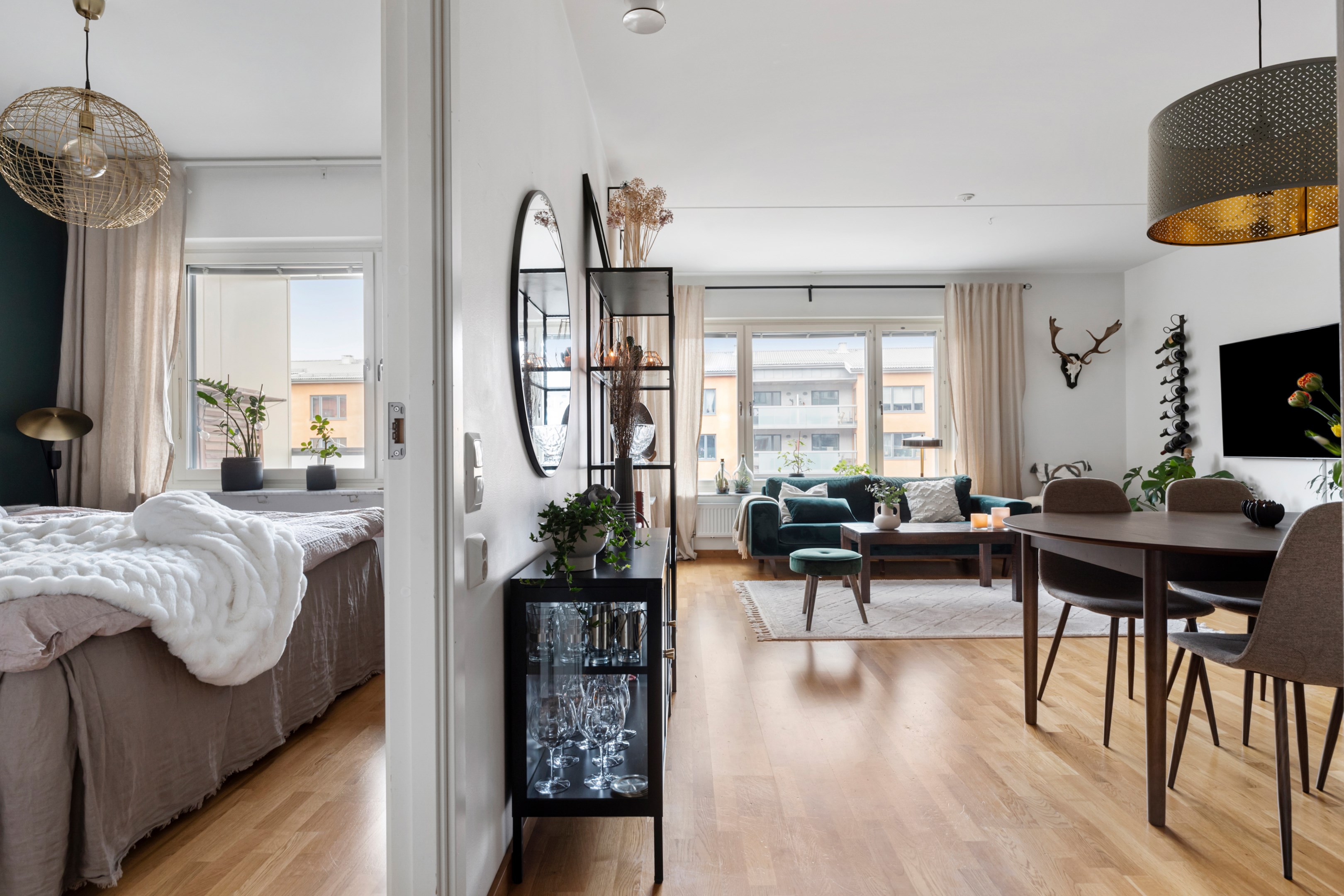 Bostadsbild från Vattholmavägen 6C, Såld i Kapellgärdet, Uppsala