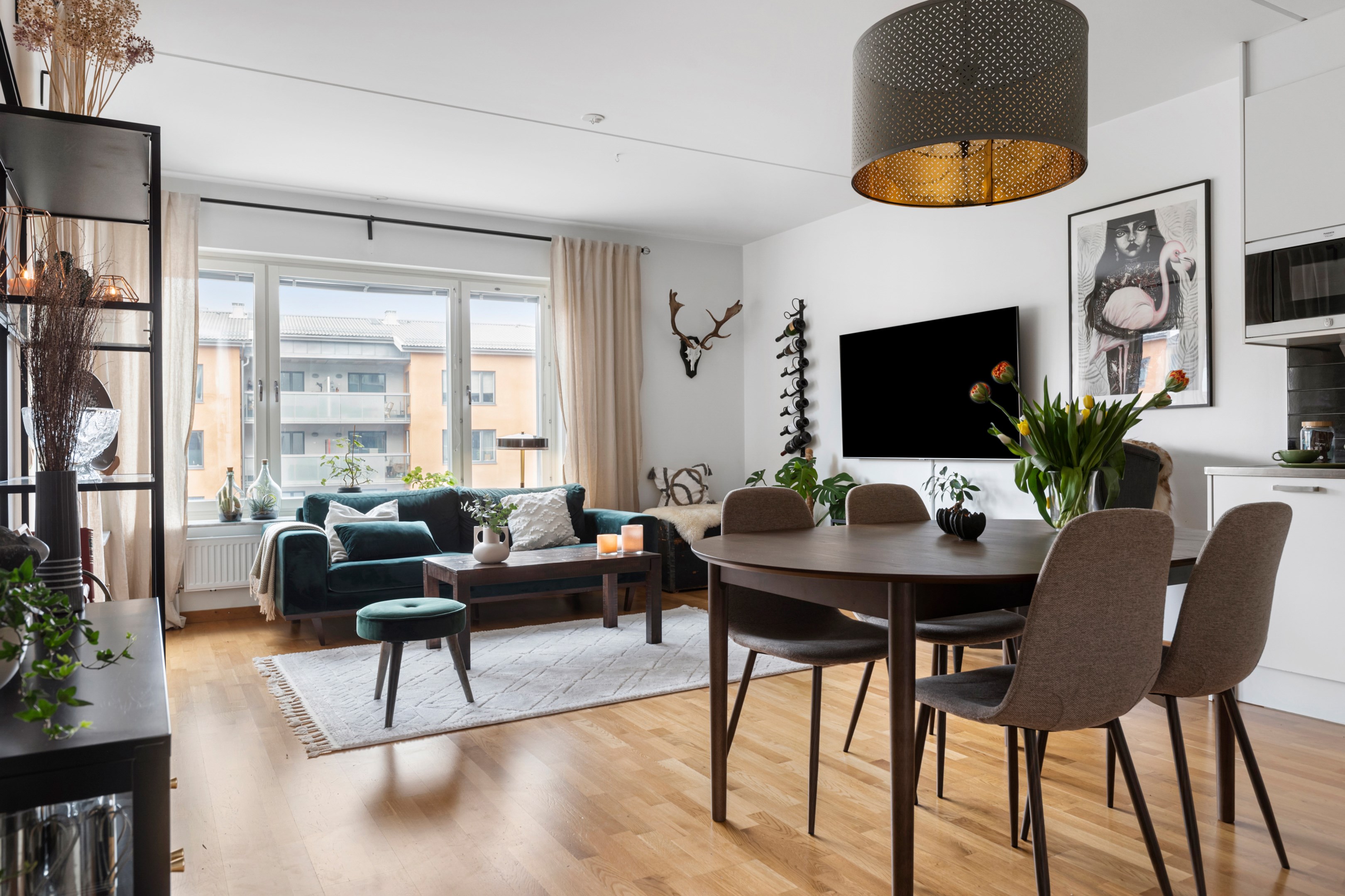 Bostadsbild från Vattholmavägen 6C, Såld i Kapellgärdet, Uppsala