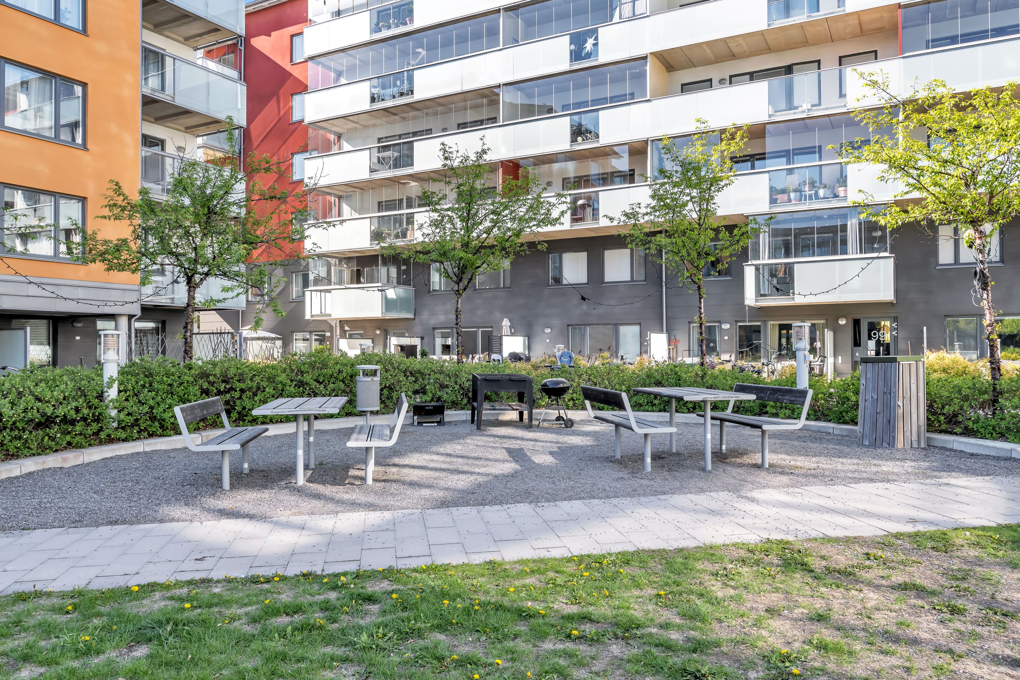 Bostadsbild från Vattholmavägen 6C, Såld i Kapellgärdet, Uppsala