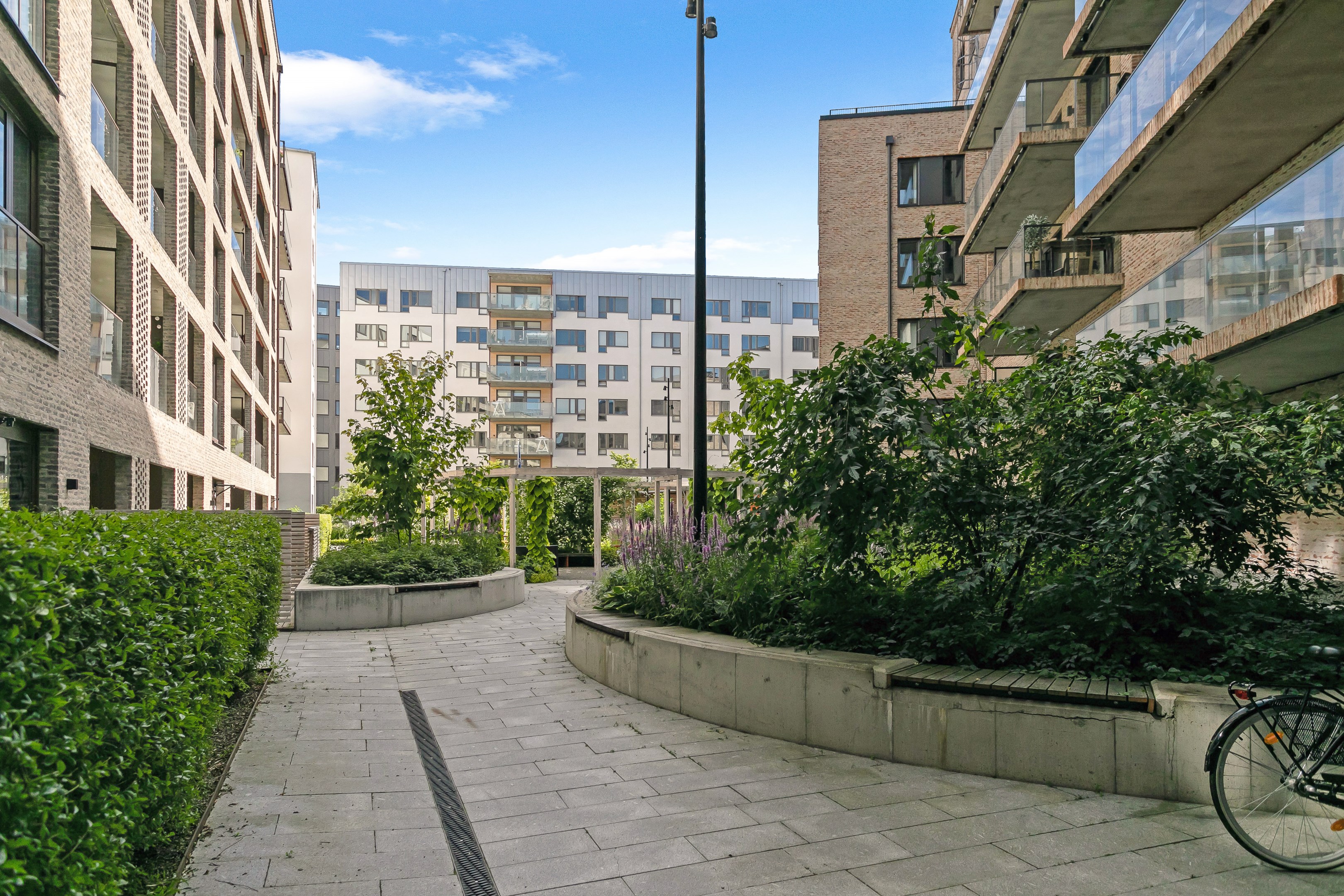 Bostadsbild från Orgelgatan 7, Kommande i Kapellgärdet, Uppsala