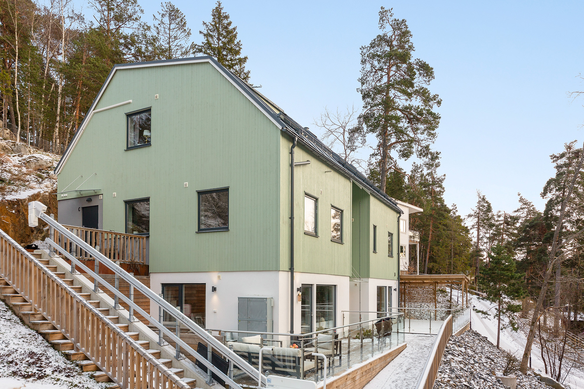 Bostadsbild från Munkkärrsvägen 18B, Såld i Eriksvik, Nacka