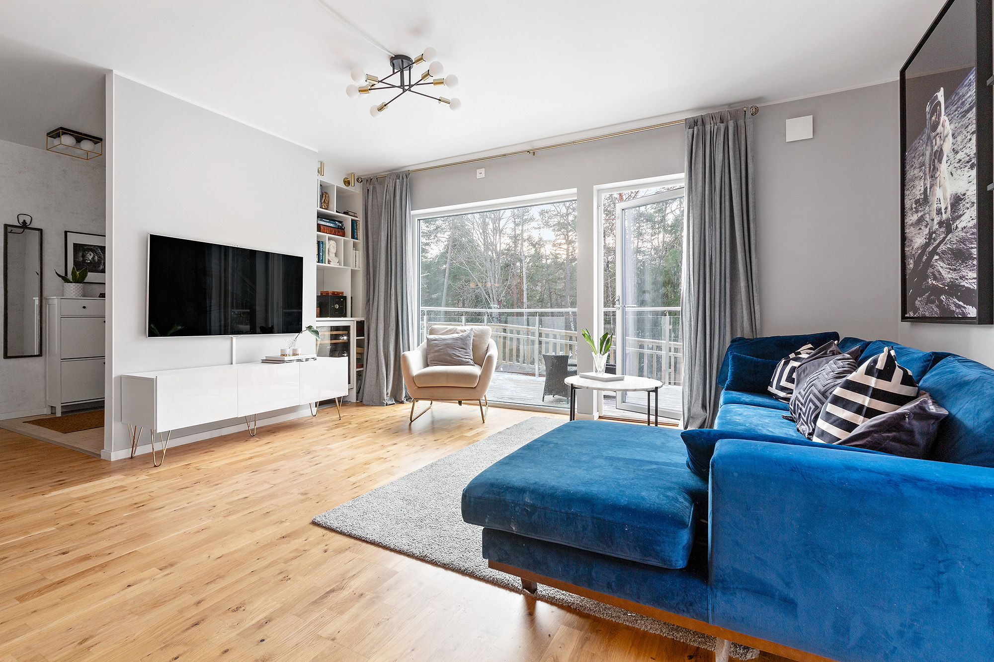 Bostadsbild från Munkkärrsvägen 18B, Såld i Eriksvik, Nacka