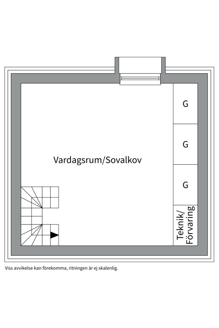 Planlösning från Fiskarvägen 19C, Såld i Herrviksnäs, Värmdö