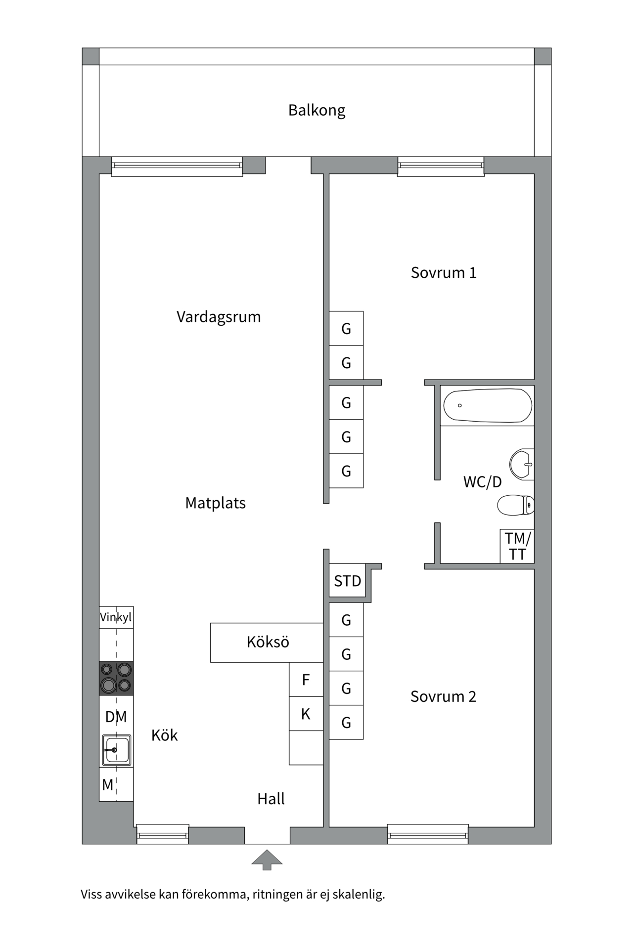 Bostadsbild från Fänkålsgatan 7, Såld i Årsta, Uppsala