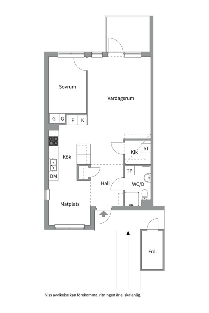 Planlösning från Diligensvägen 9, 1tr, Såld i Jarlaberg, Nacka