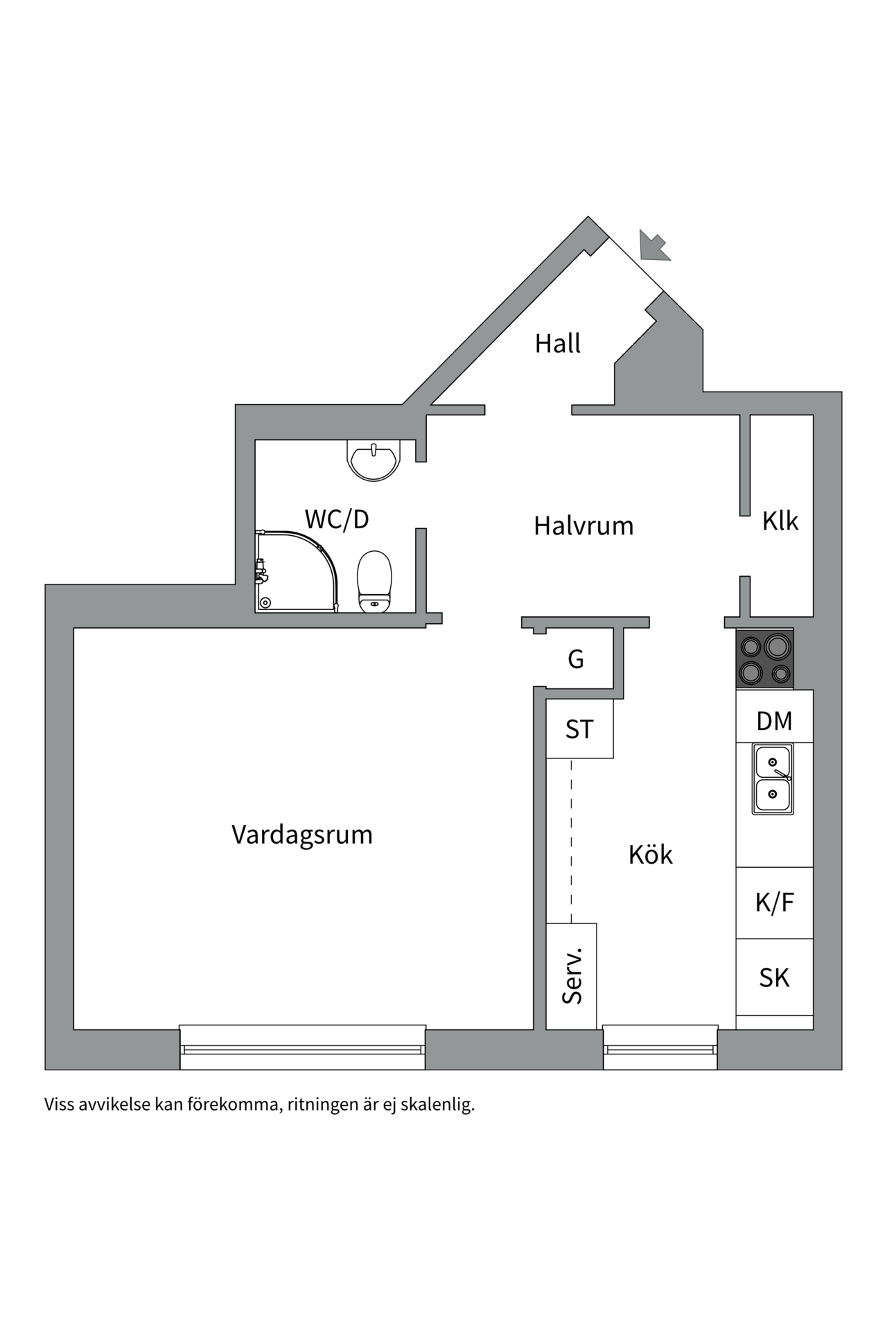 Bostadsbild från Geijersgatan 18 A, Såld i Luthagen, Uppsala