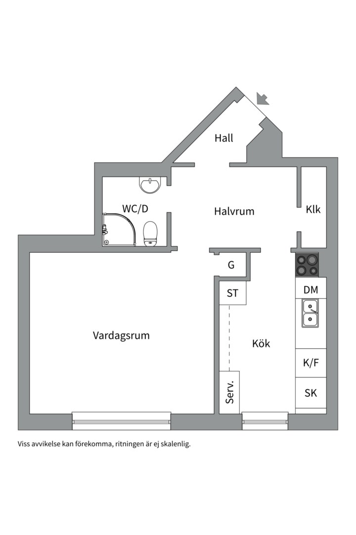 Bostadsbild från Geijersgatan 18 A, Såld i Luthagen, Uppsala