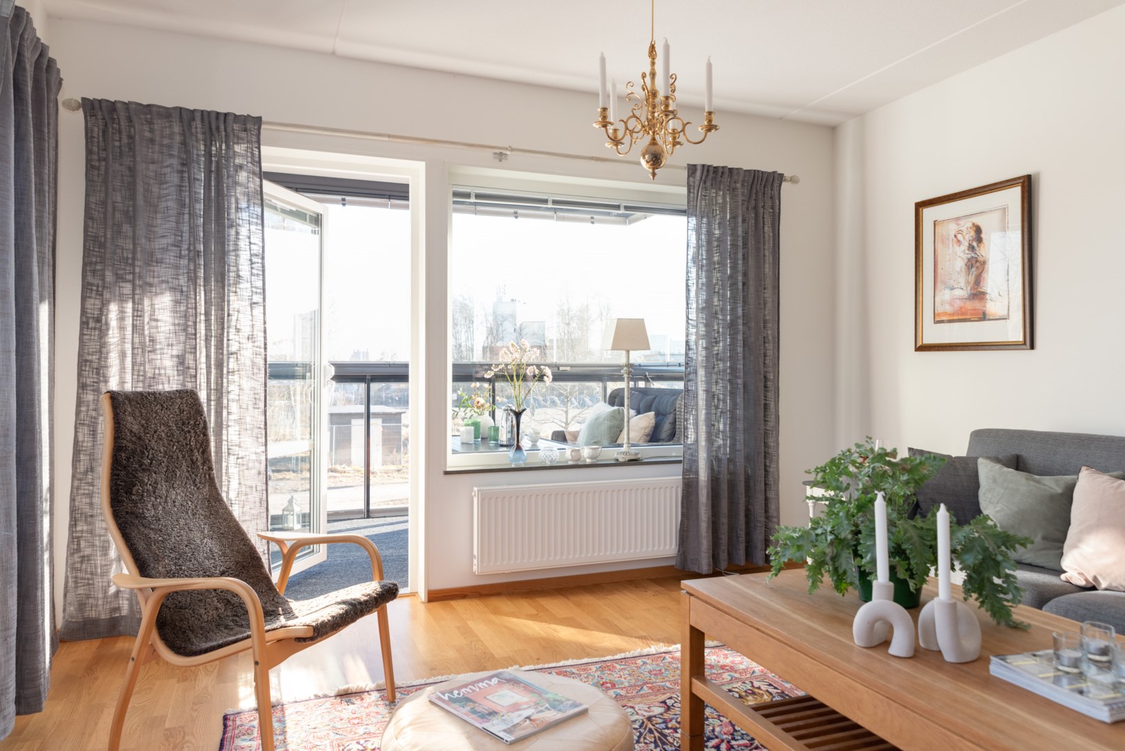 Bostadsbild från Patentgatan 11, Såld i Tegnérlunden, Västerås