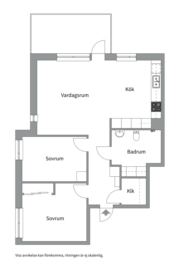 Bostadsbild från Ansgars gränd 6, Till salu i KVARTERET ANSGAR, Västerås