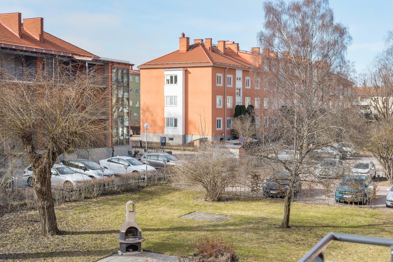 Utsikt från balkongen