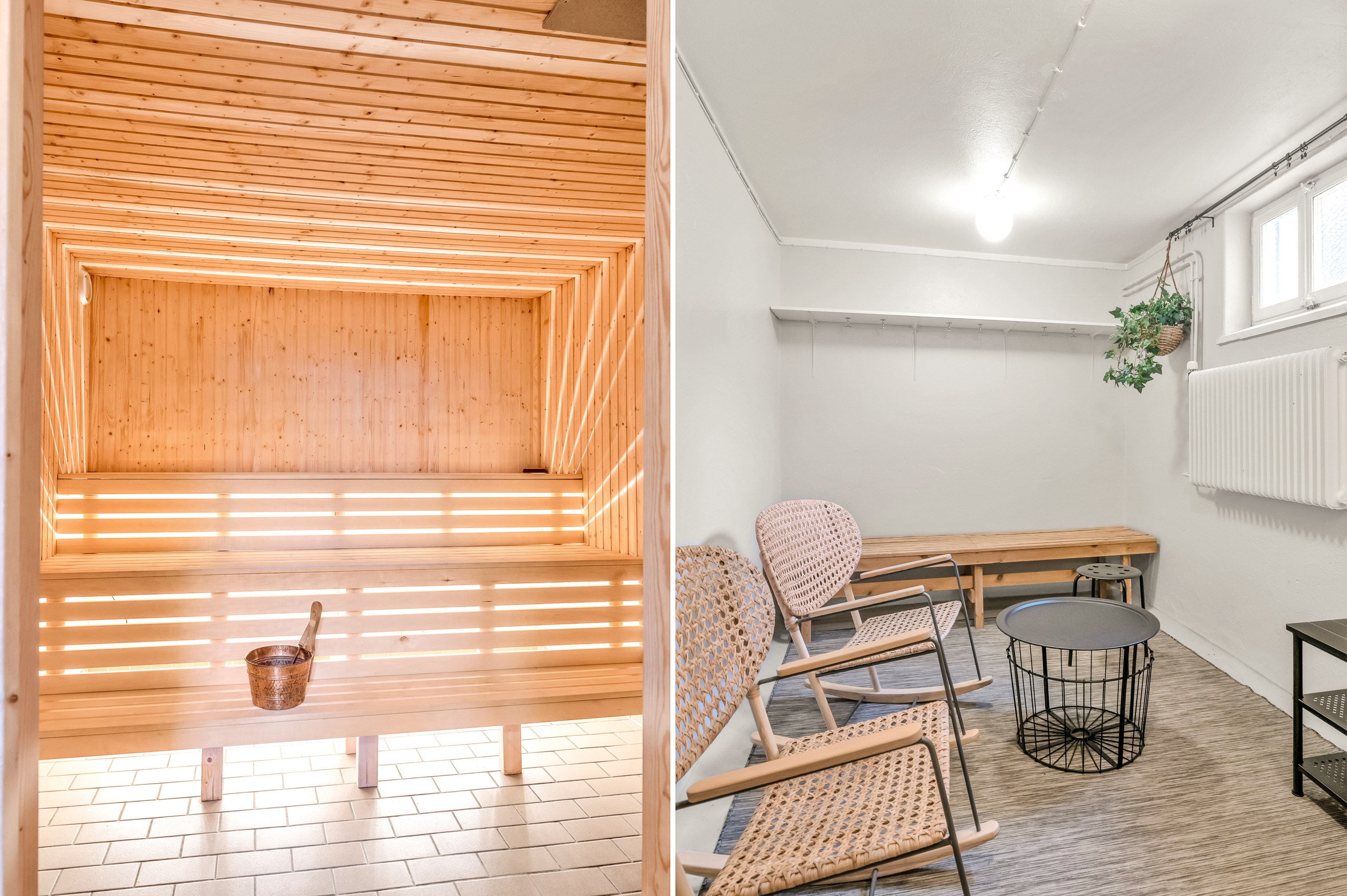 Gemensam bastu i föreningen