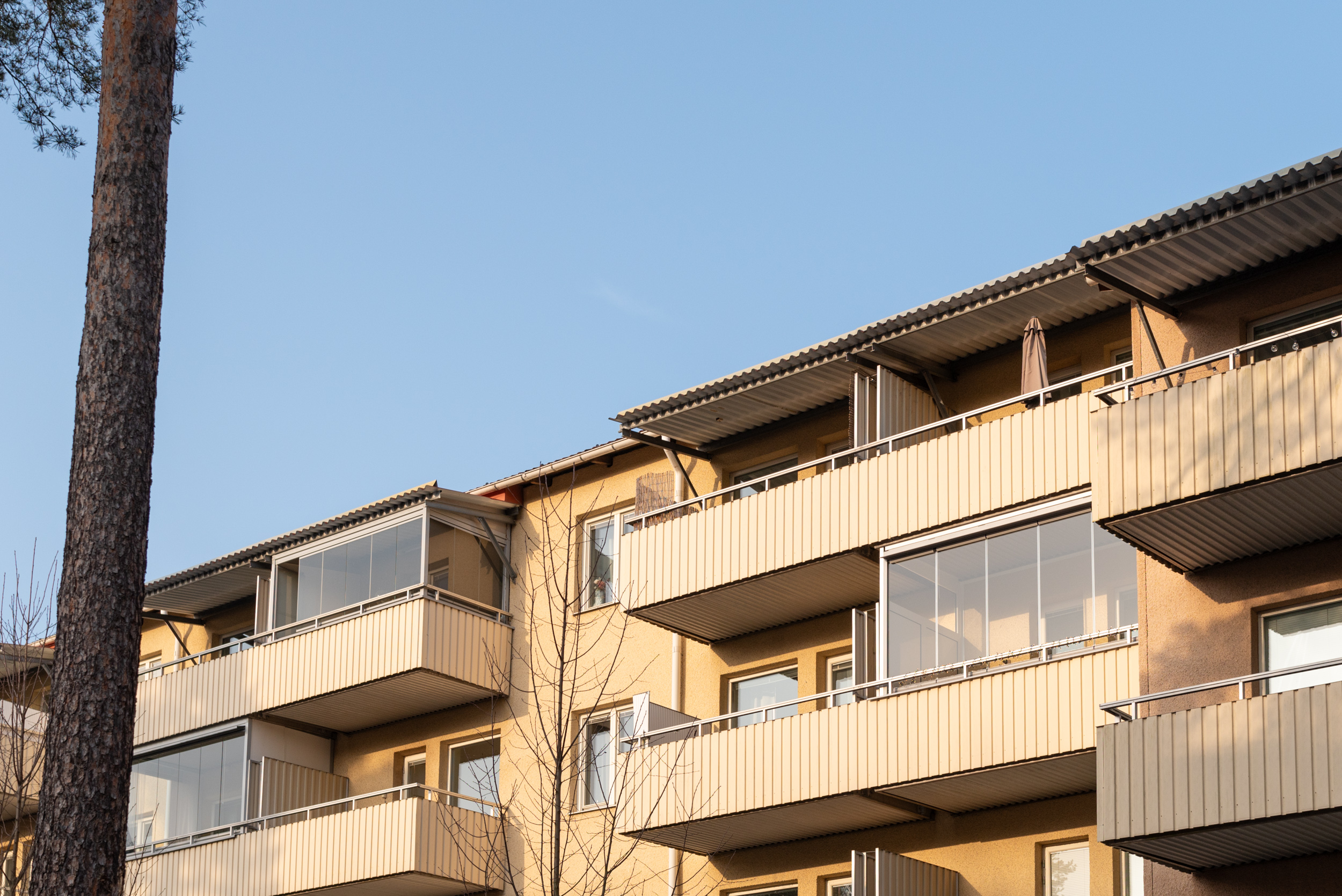 Bostadsbild från Källhagsgatan 1i, Kommande i Haga, Västerås