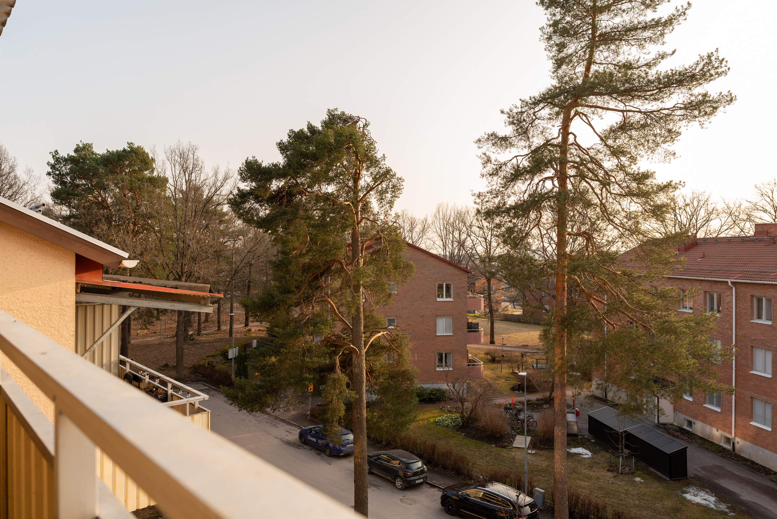 Bostadsbild från Källhagsgatan 1i, Kommande i Haga, Västerås