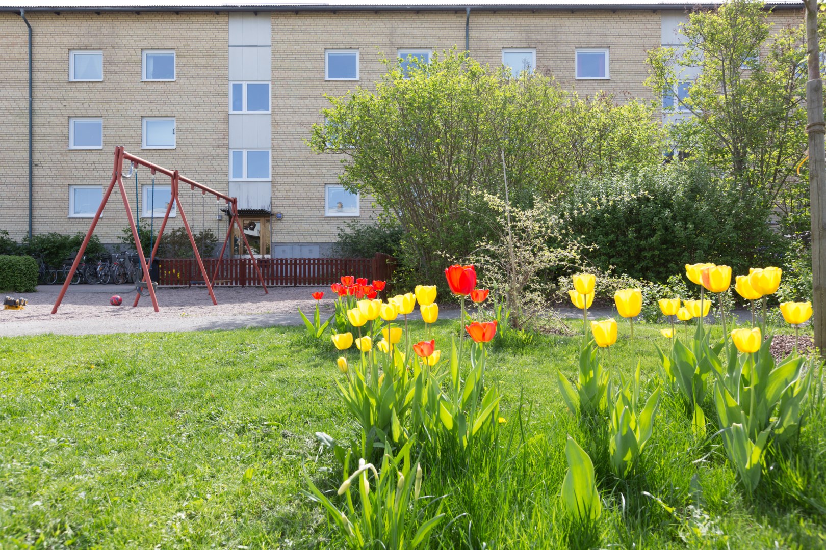 Bostadsbild från Ringgatan 45B, Kommande i Luthagen, Uppsala