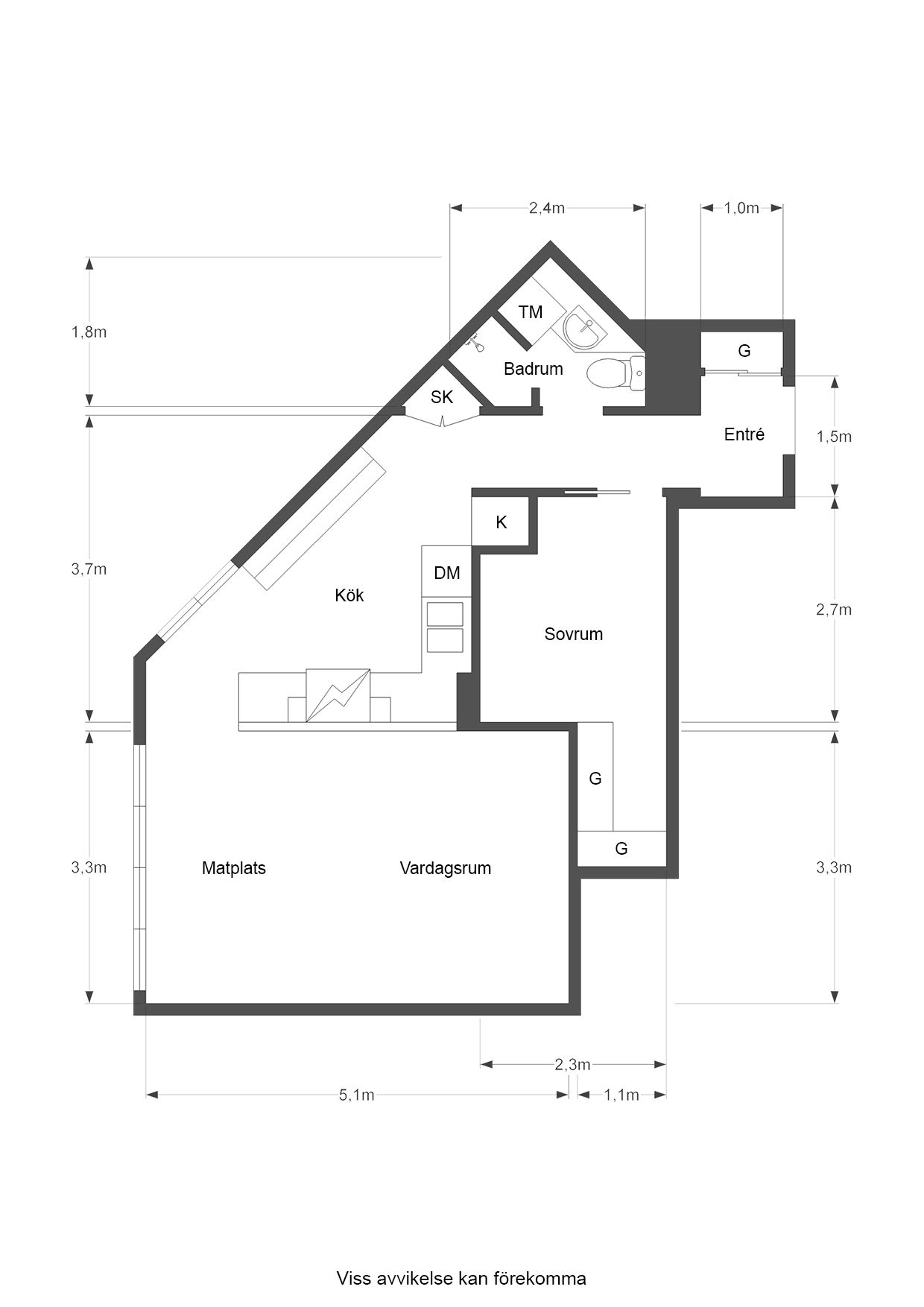 Bostadsbild från Alströmergatan 32K, 2tr, Såld i Kungsholmen, Stockholm