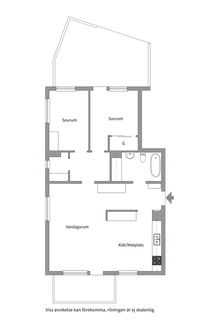 Bostadsbild från Godtemplarvägen 7, Såld i Tollare, Nacka