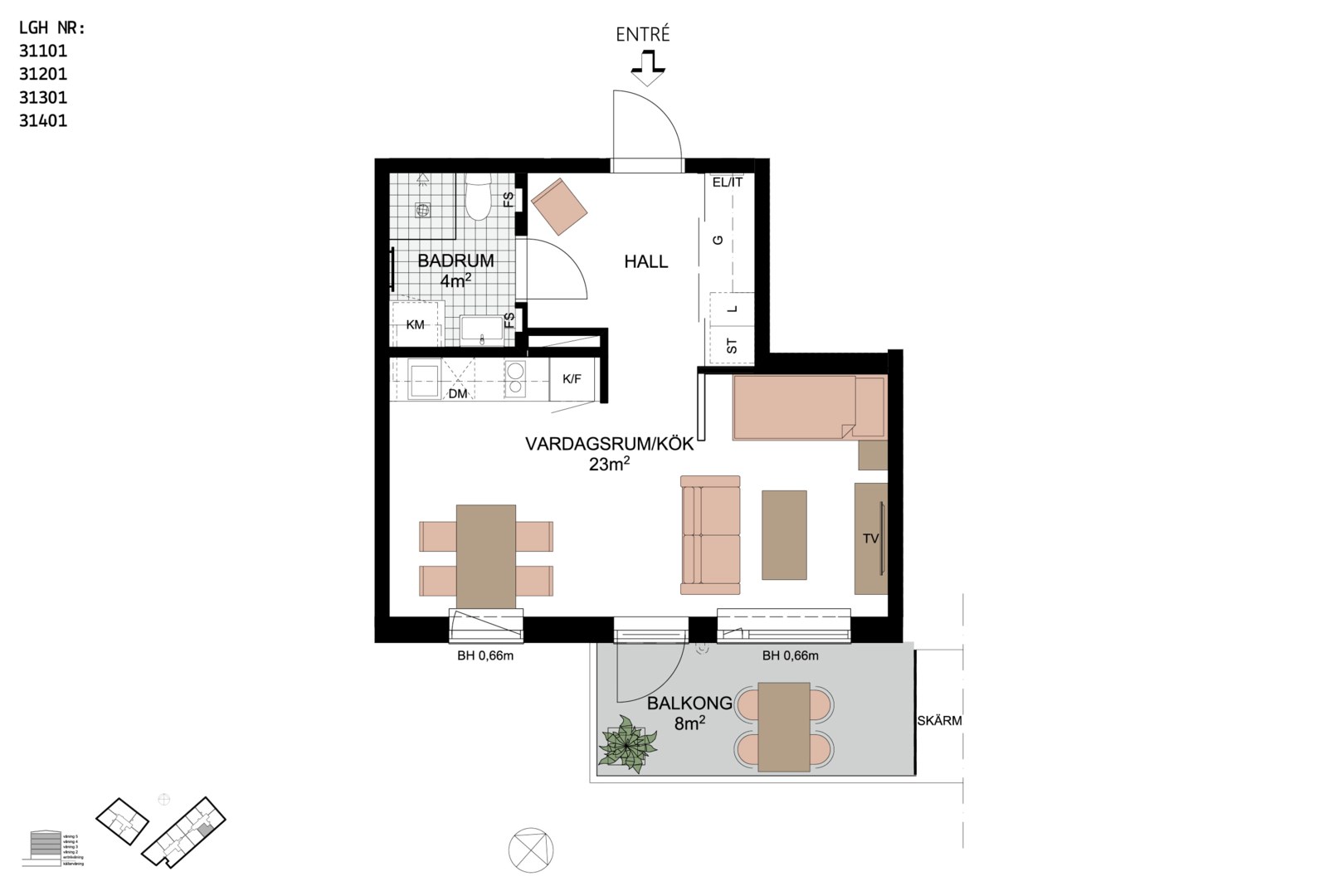 Planlösning från Gränby bilgata 28, Såld i Gränby, Uppsala