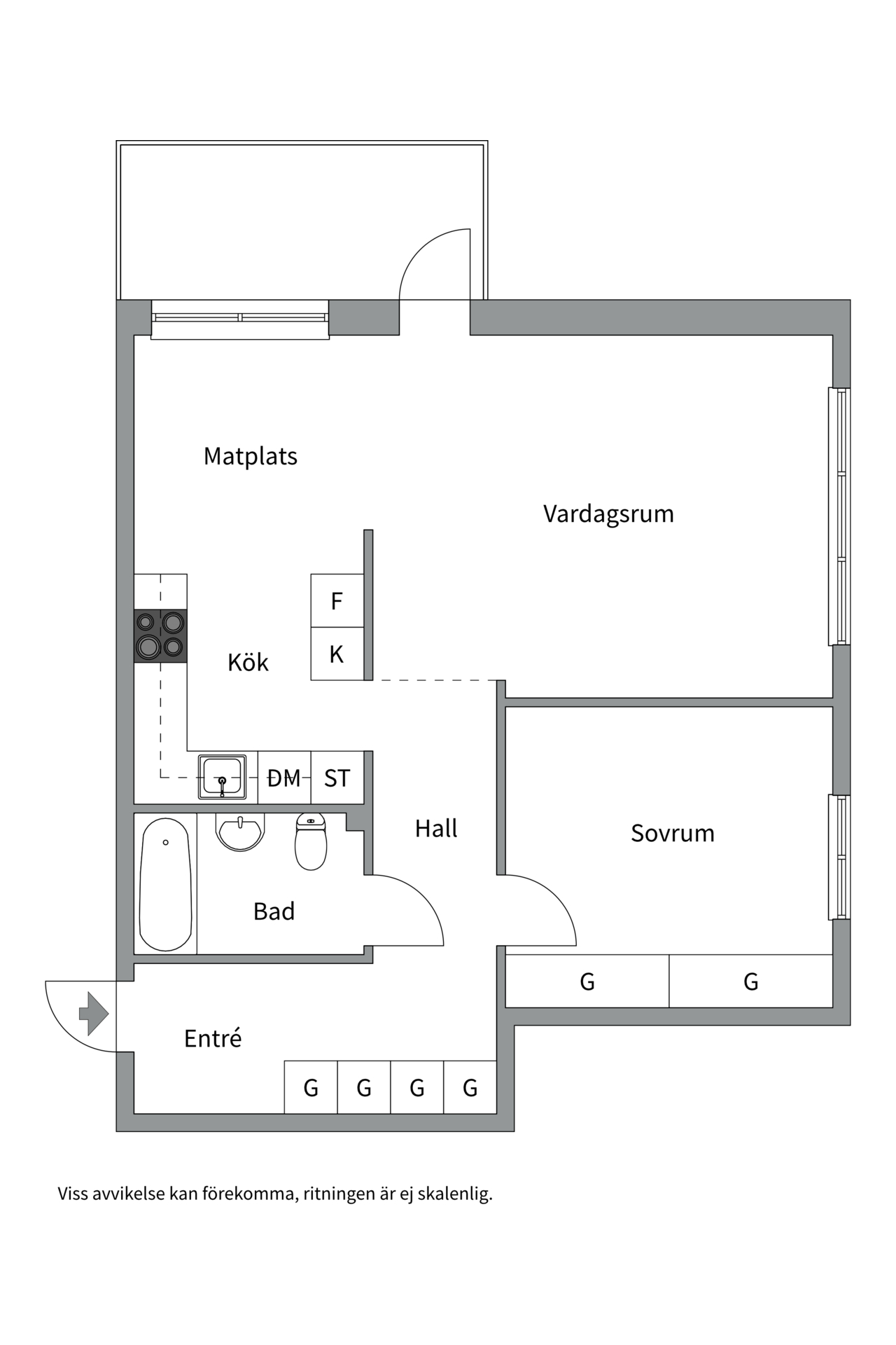 Bostadsbild från Hugo alfvéns väg 4, Snart till salu i Valsätra, Uppsala