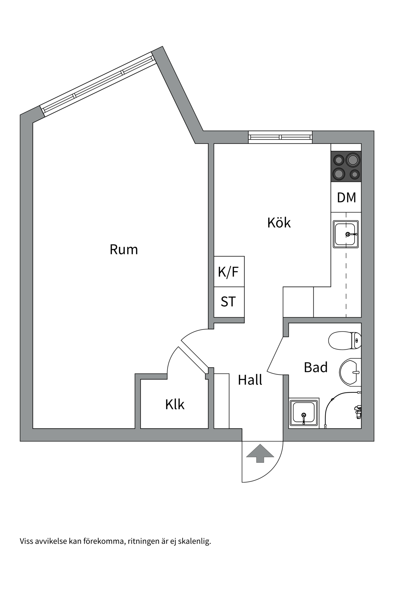 Bostadsbild från Kastanjegatan 7, Såld i Salabacke, Uppsala