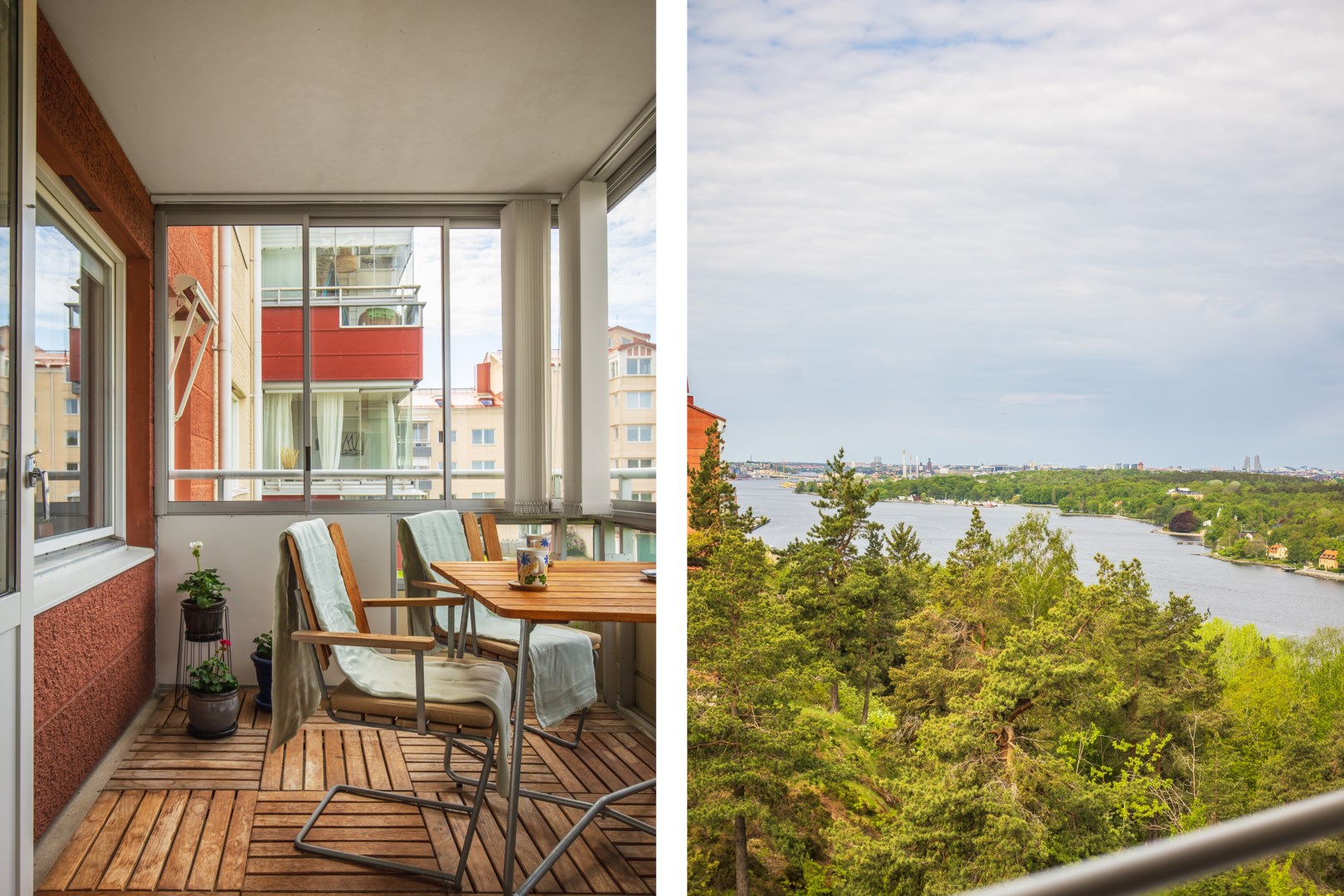 Bostadsbild från Landåvägen 14, Såld i Jarlaberg, Nacka