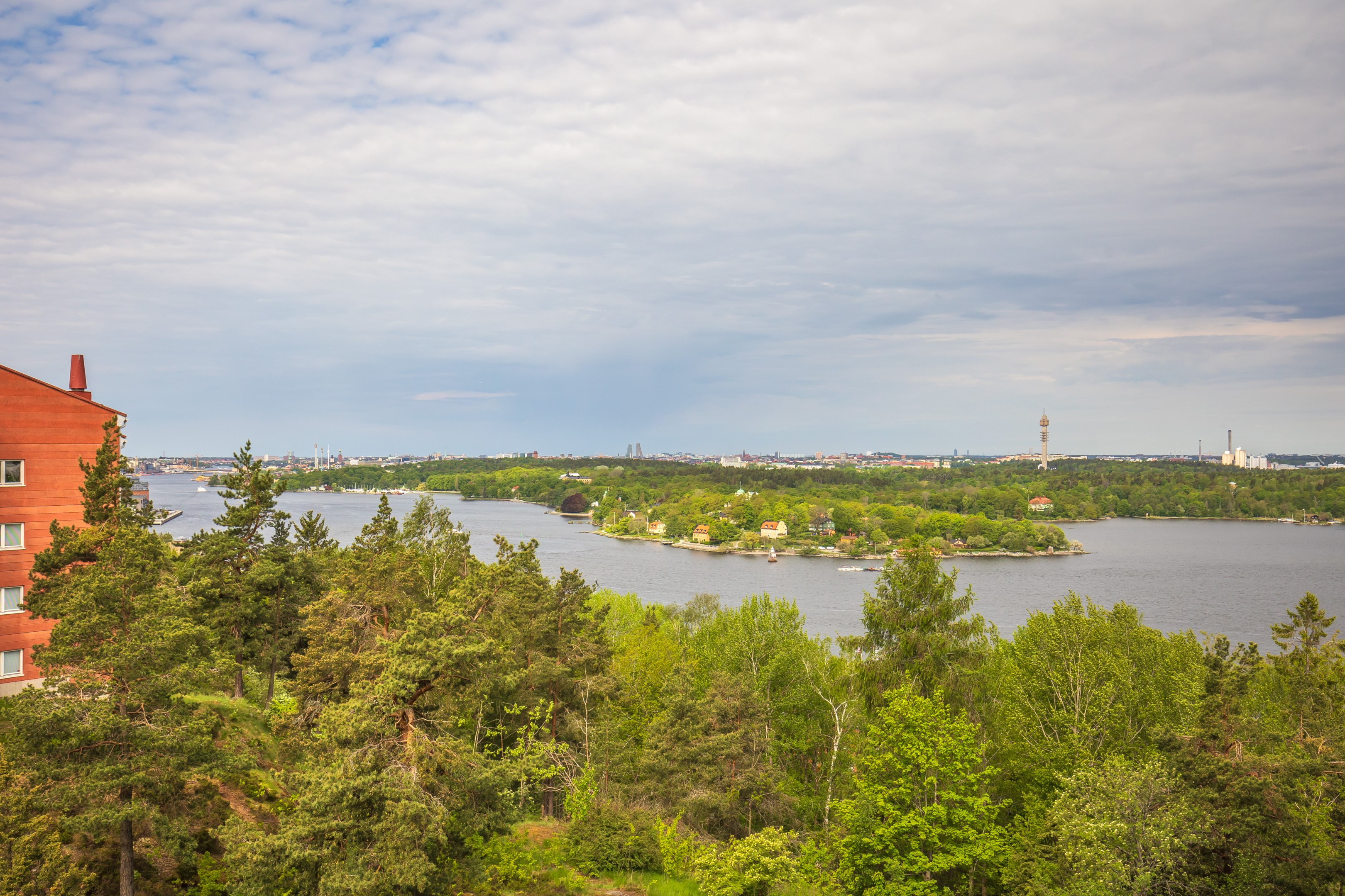 Bostadsbild från Landåvägen 14, Såld i Jarlaberg, Nacka