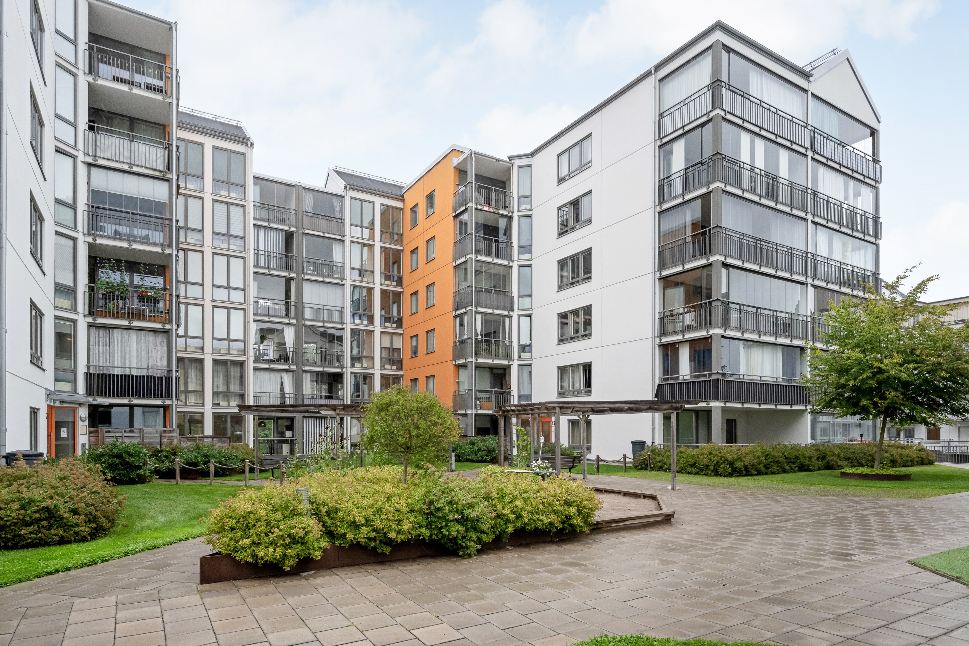 Bostadsbild från Henry Wemans väg 12, Kommande i Gottsunda, Uppsala