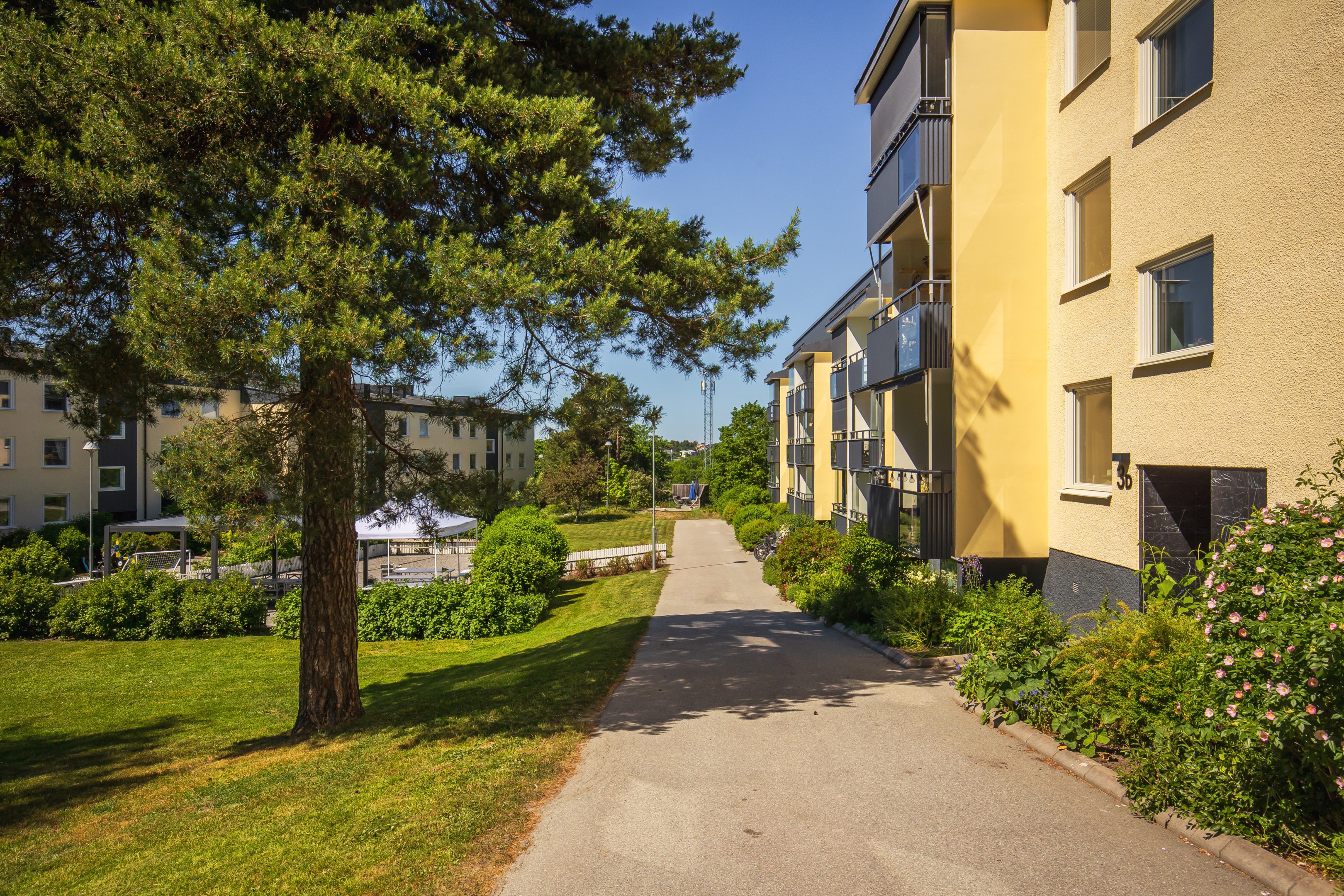 Bostadsbild från Höjdvägen 5B, Såld i Eknäs, Nacka