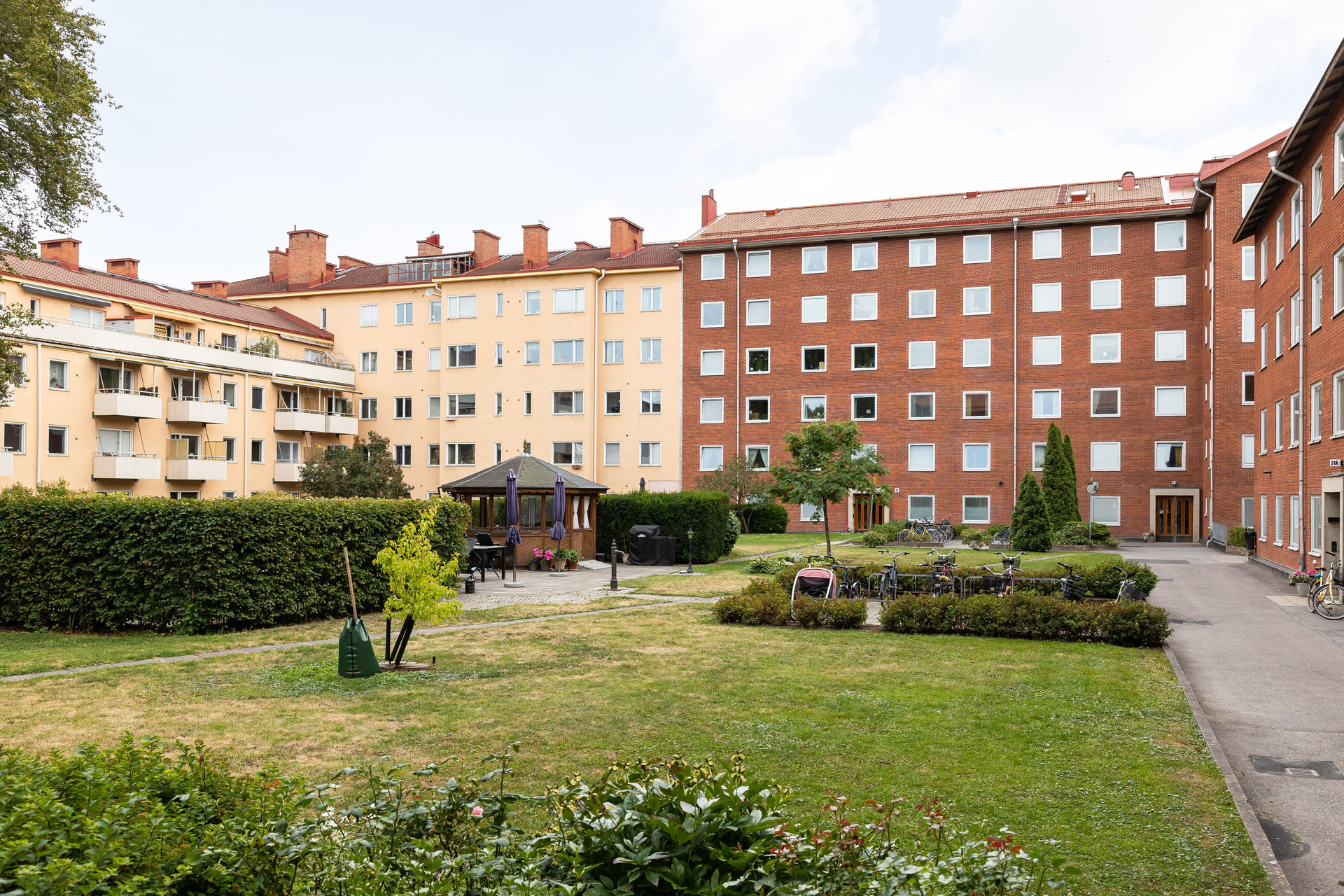Bostadsbild från Geijersgatan 11A, Kommande i Luthagen, Uppsala