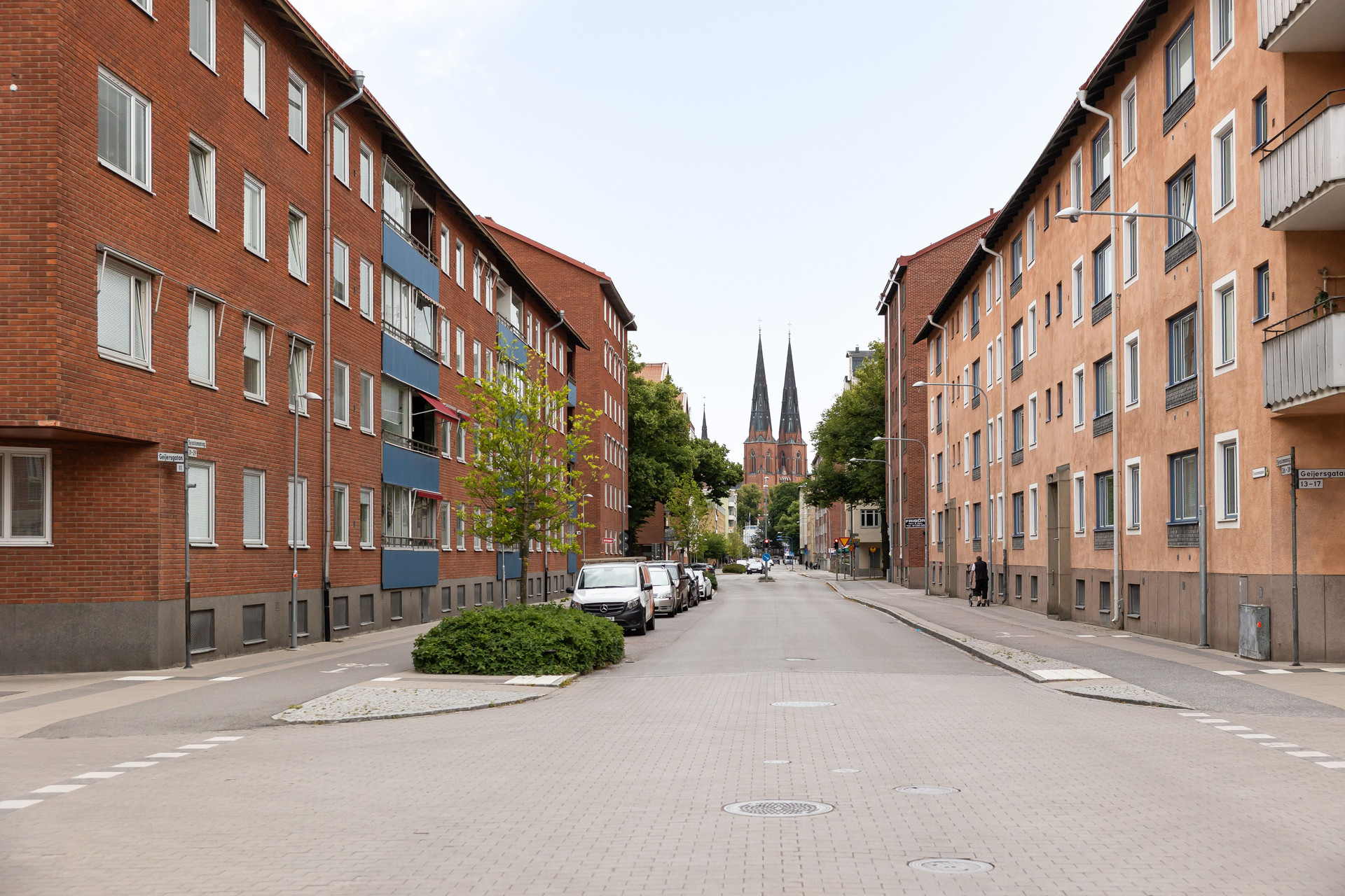 Bostadsbild från Geijersgatan 11A, Kommande i Luthagen, Uppsala