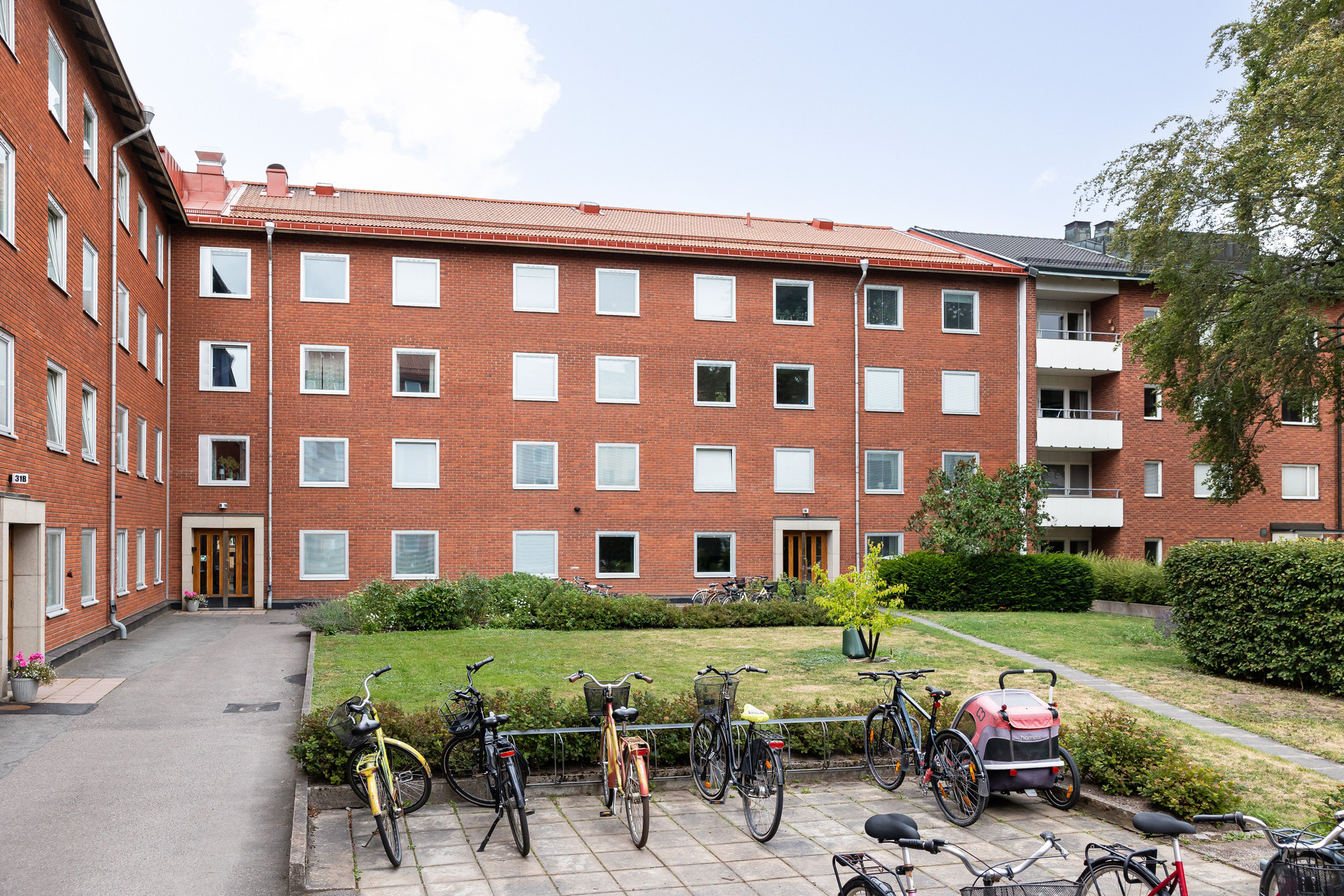 Bostadsbild från Geijersgatan 11A, Kommande i Luthagen, Uppsala
