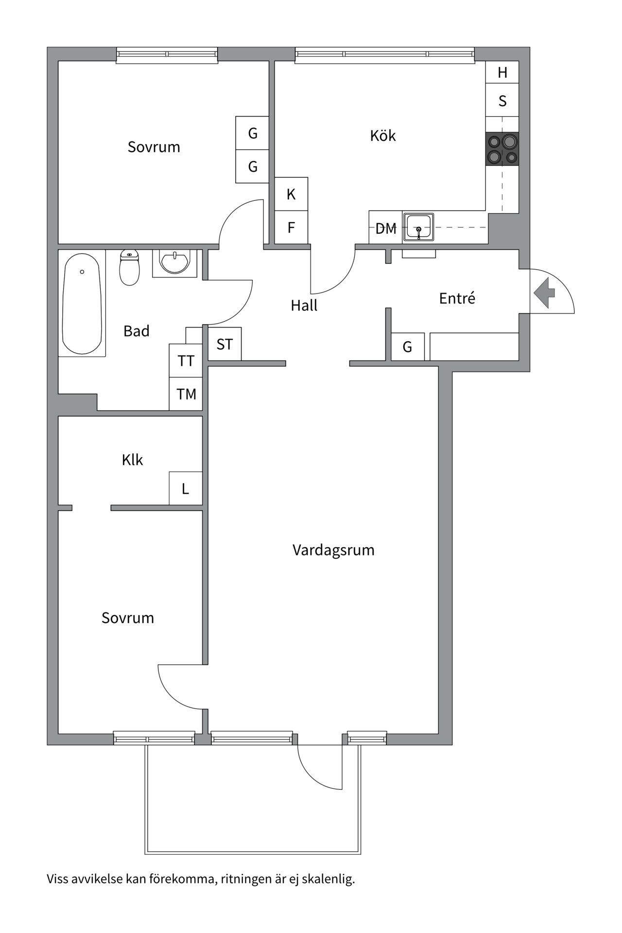 Bostadsbild från Gustaf Kjellbergs väg 7, Såld i Ulleråker, Uppsala
