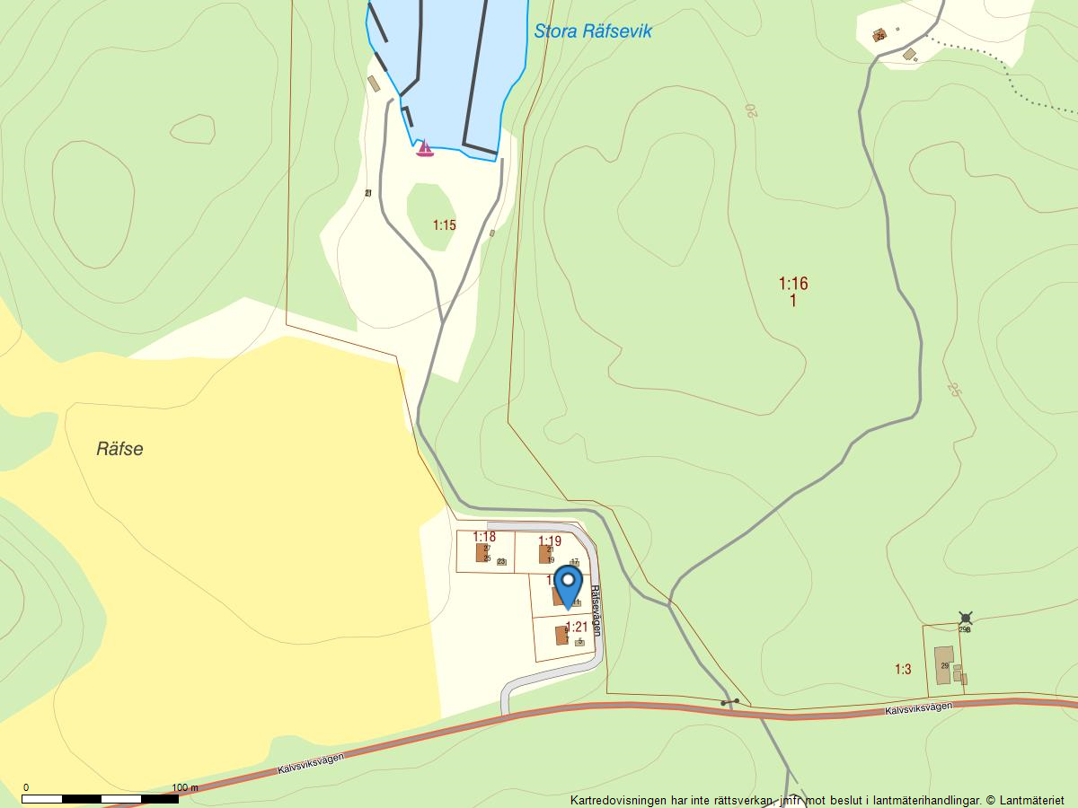 Bostadsbild från Räfsevägen 13, Såld i Sund/Buskviken, Värmdö