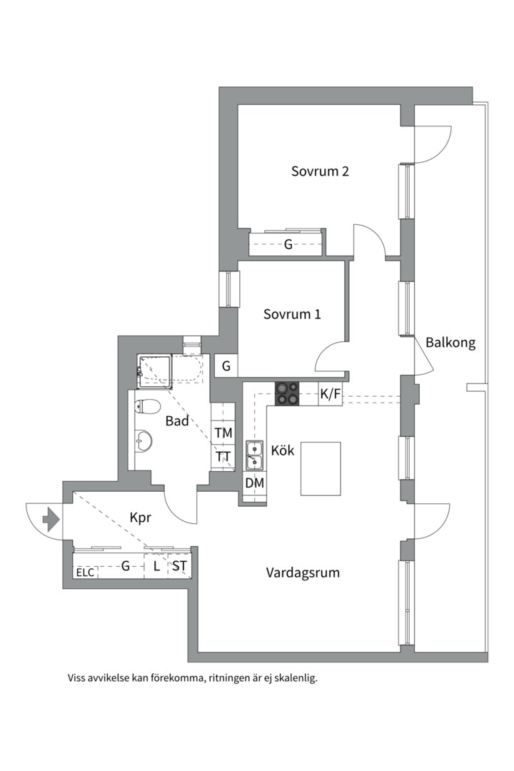Planlösning från Siloplatsen 8, 10 tr, Såld i , Nacka