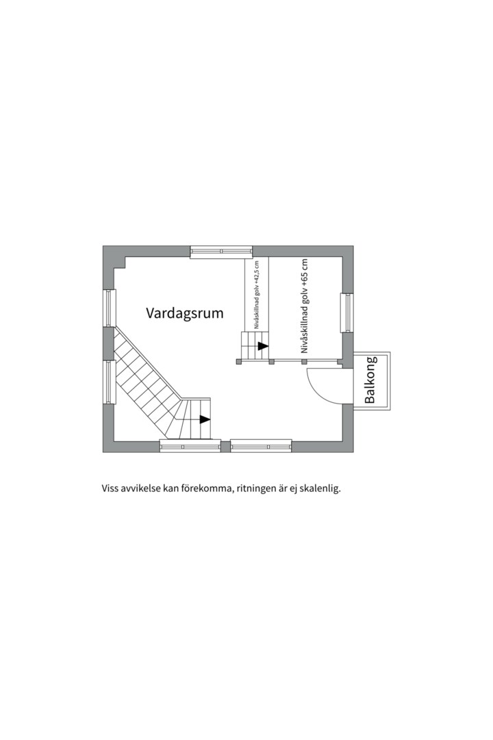 Planlösning från Fyrspannsvägen 8, 5/5tr, Såld i Jarlaberg, Nacka
