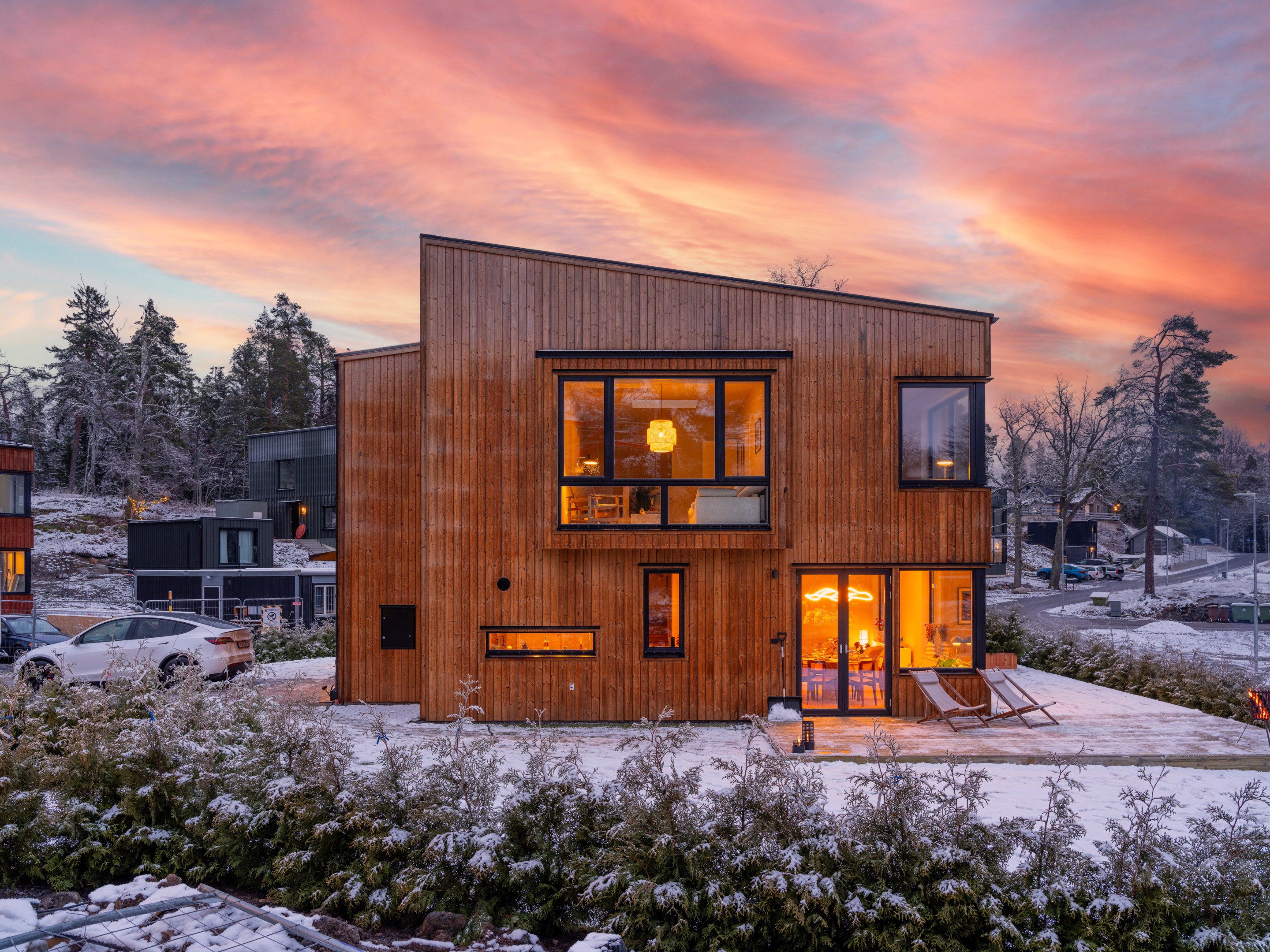 Bostadsbild från Åbroddsvägen 31J, parhus 7, Såld i Kummelnäs, Nacka